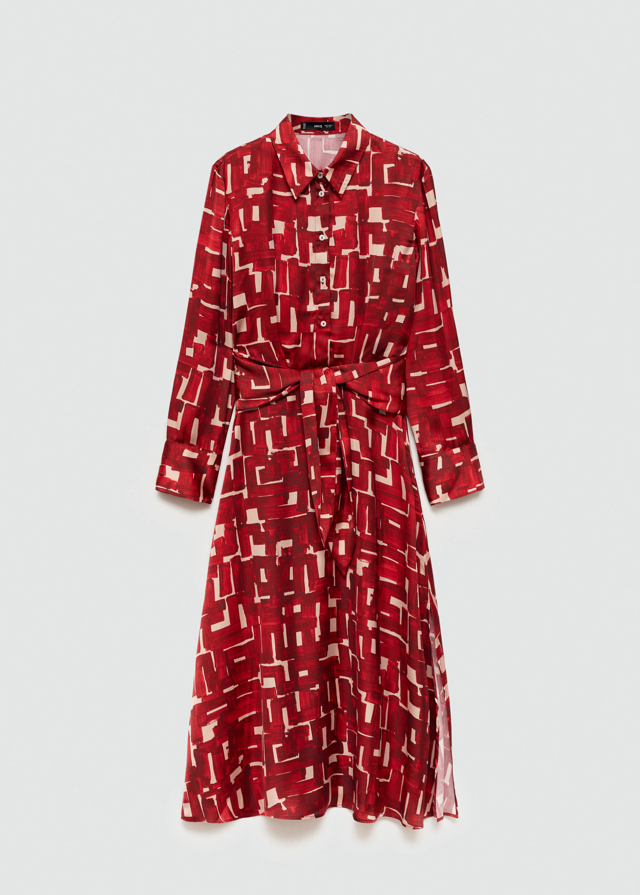 Robe chemisier imprimée - Article sans modèle