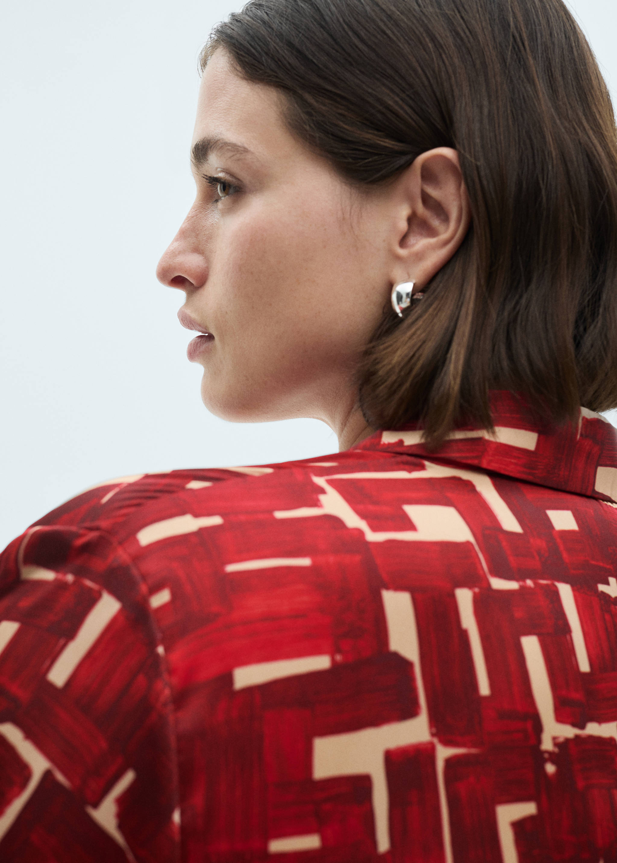 Robe chemisier imprimée - Détail de l'article 4