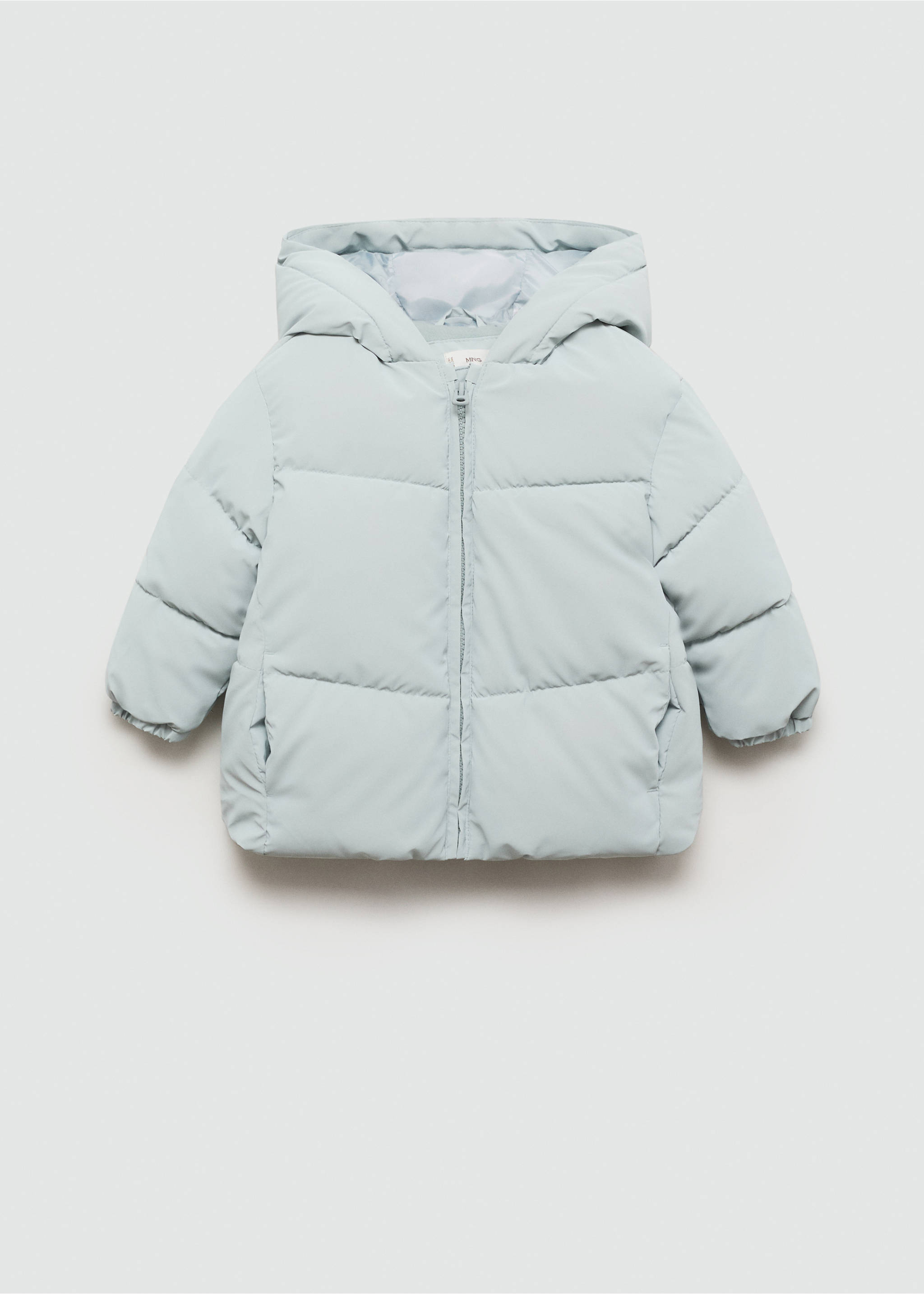 Steppanorak mit Fleece-Innenfutter - Artikel ohne Model, Himmelblau. Ref: 77015968-00.