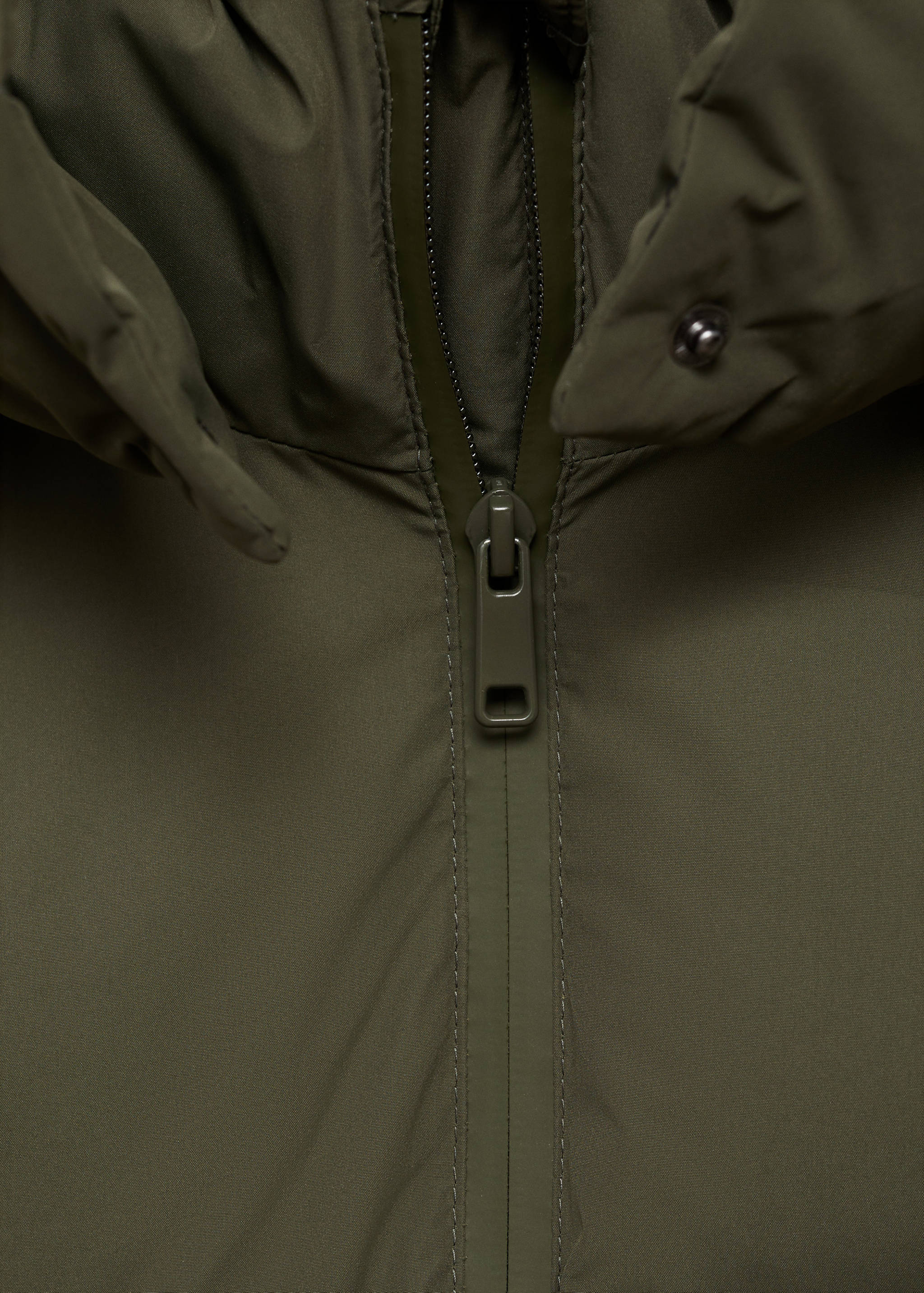 Anorak matelassé imperméable à capuche - Détail de l'article 8