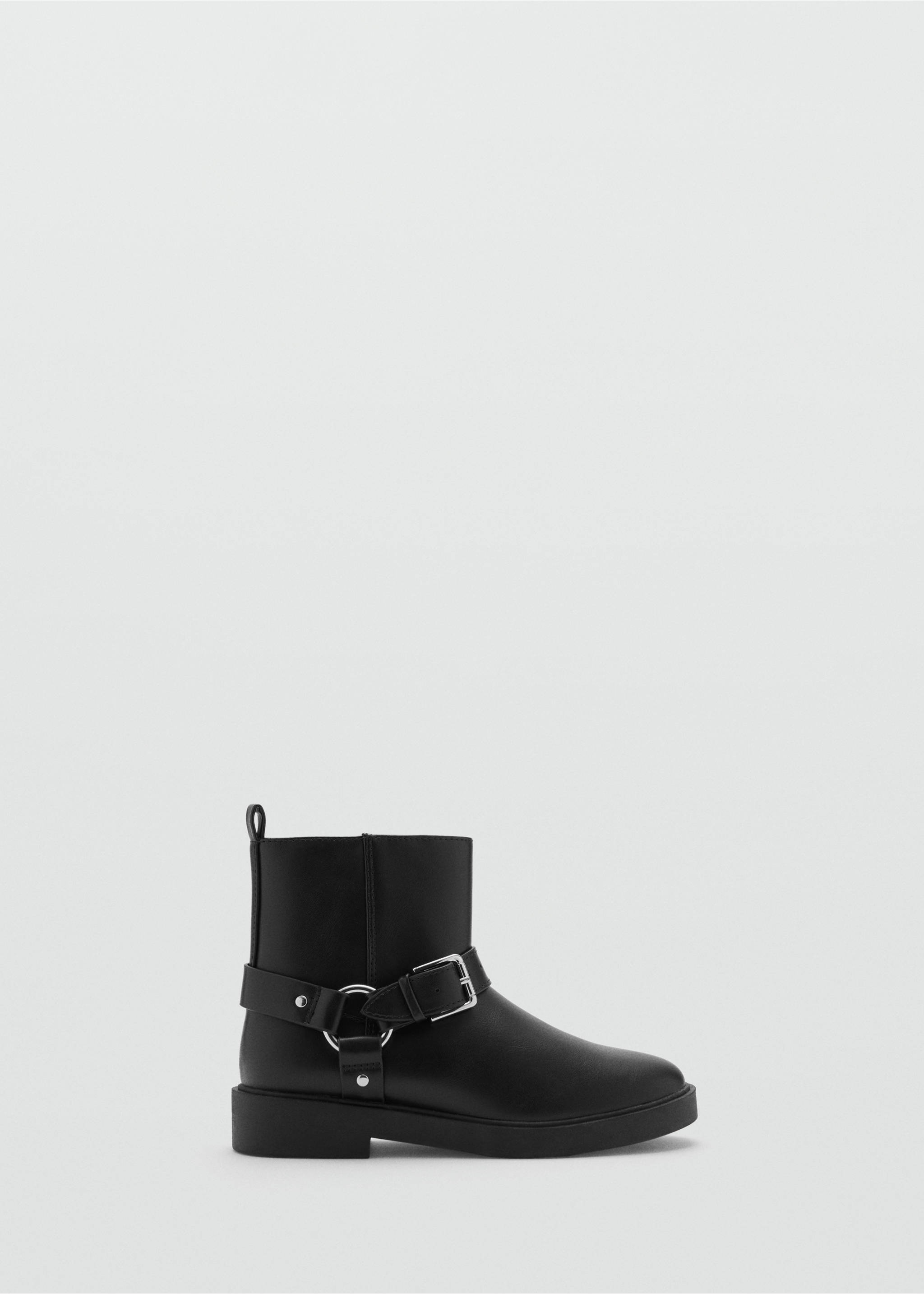 Buckle boots - Article without model, Black. Ref: 77015970-00.