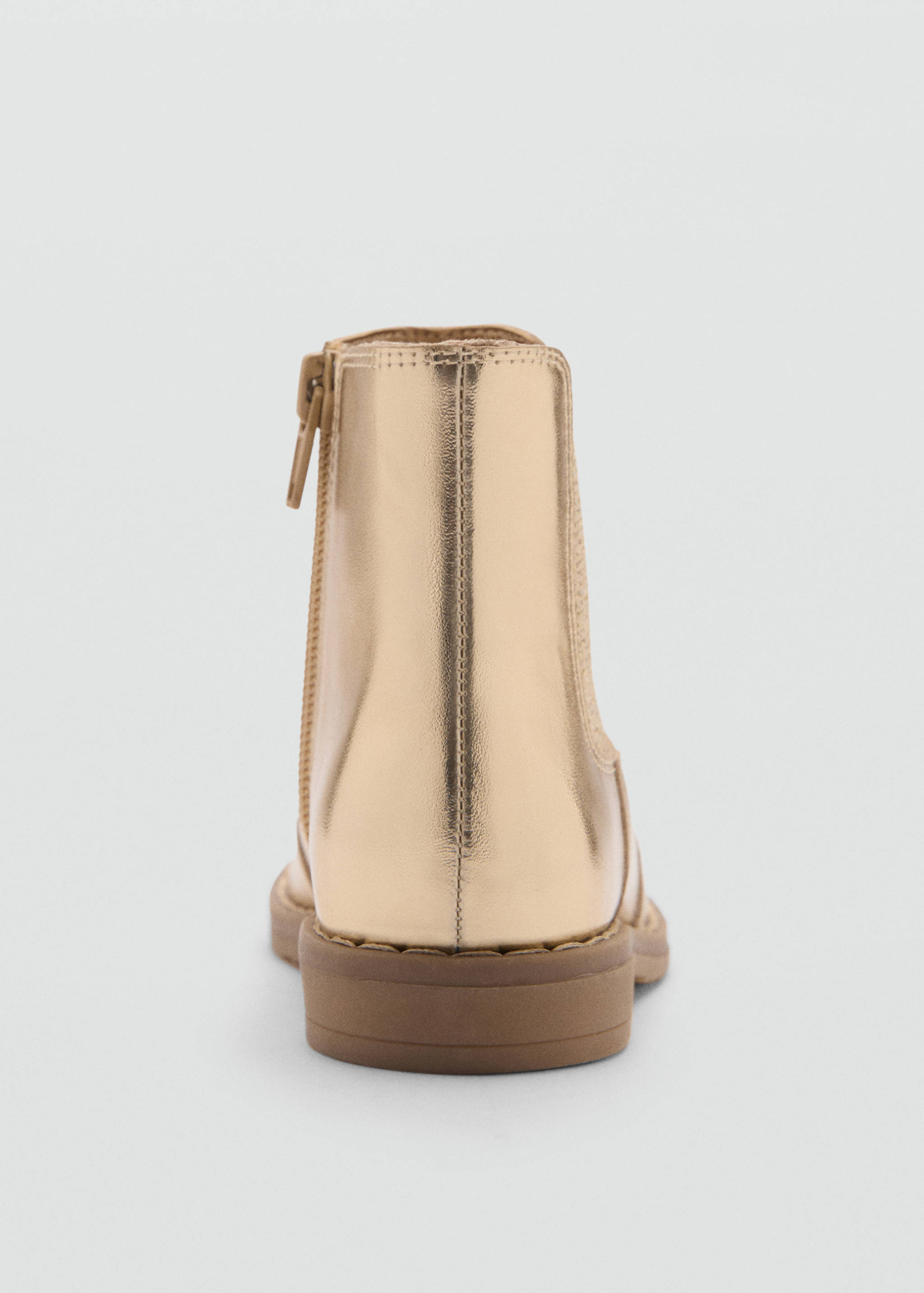 Metallic finish ankle boots - Details of the article 1