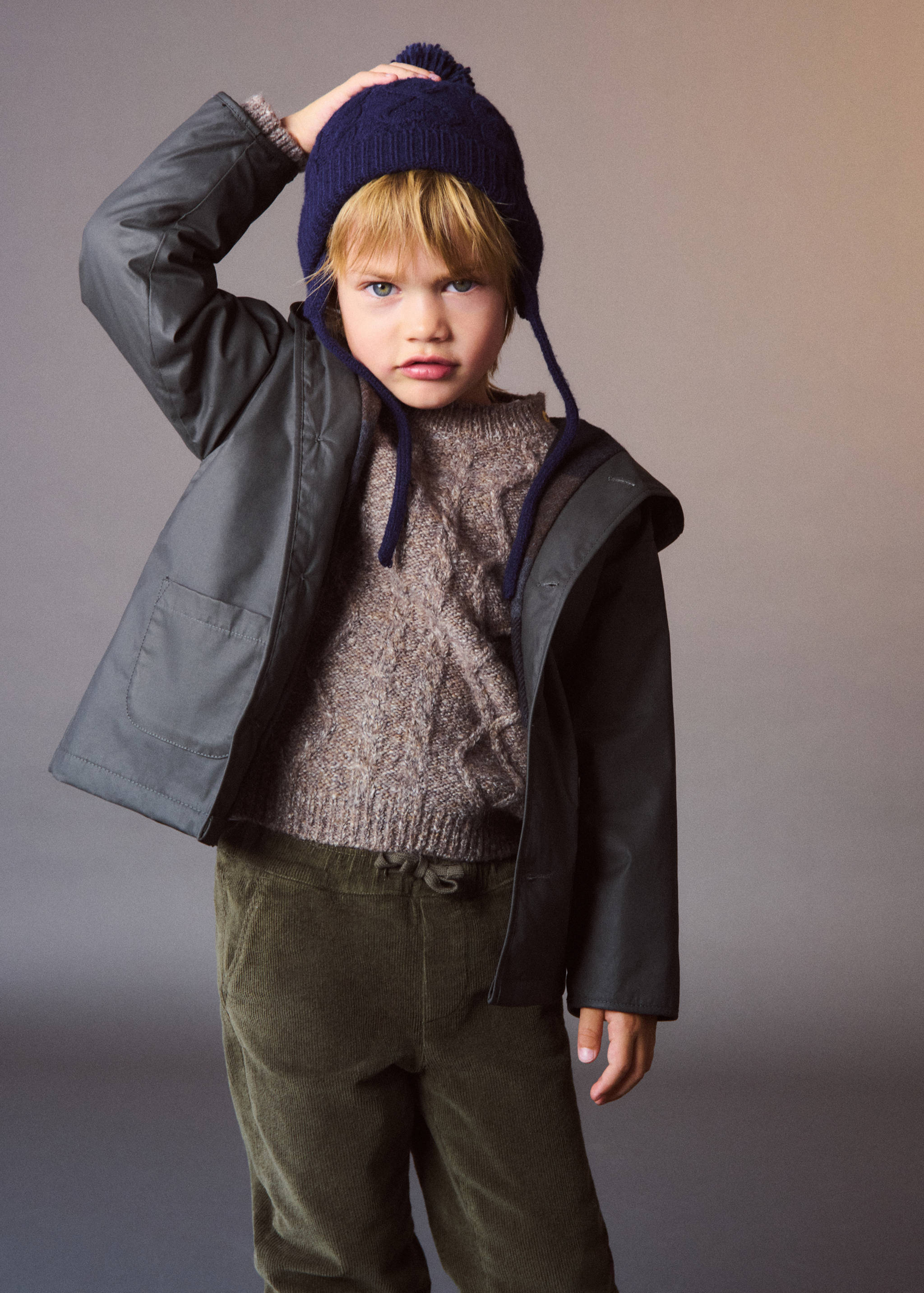 Inner jacket cotton-blend coat - Details of the article 5