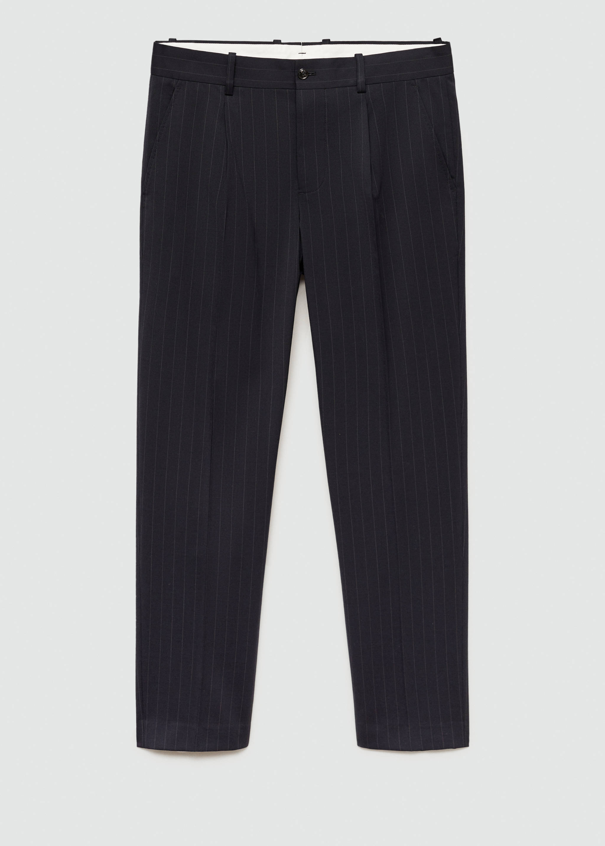 Randig kostym byxa slim fit - Artikel utan modell