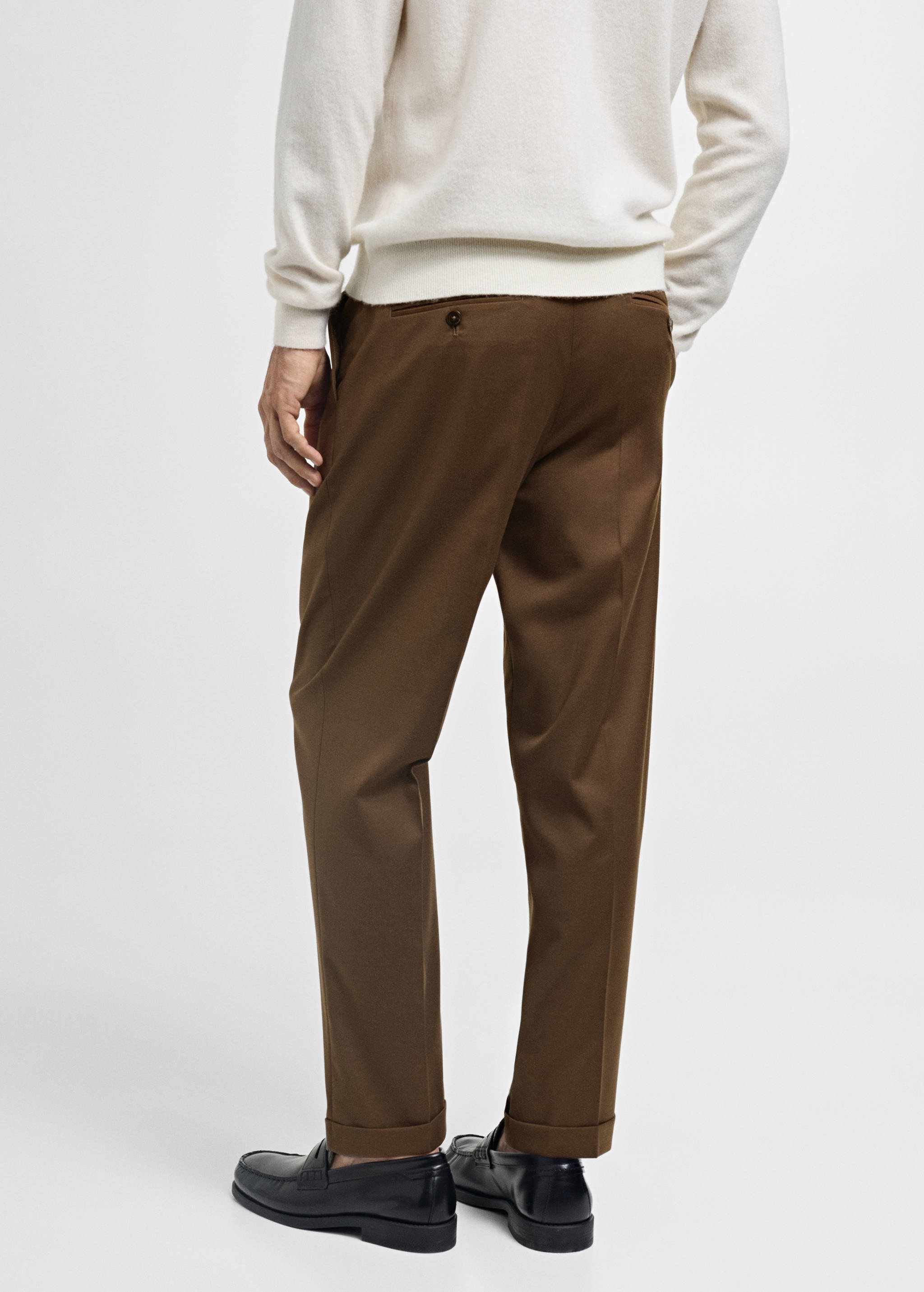 Slim Fit-Anzughose - Rückseite des Artikels