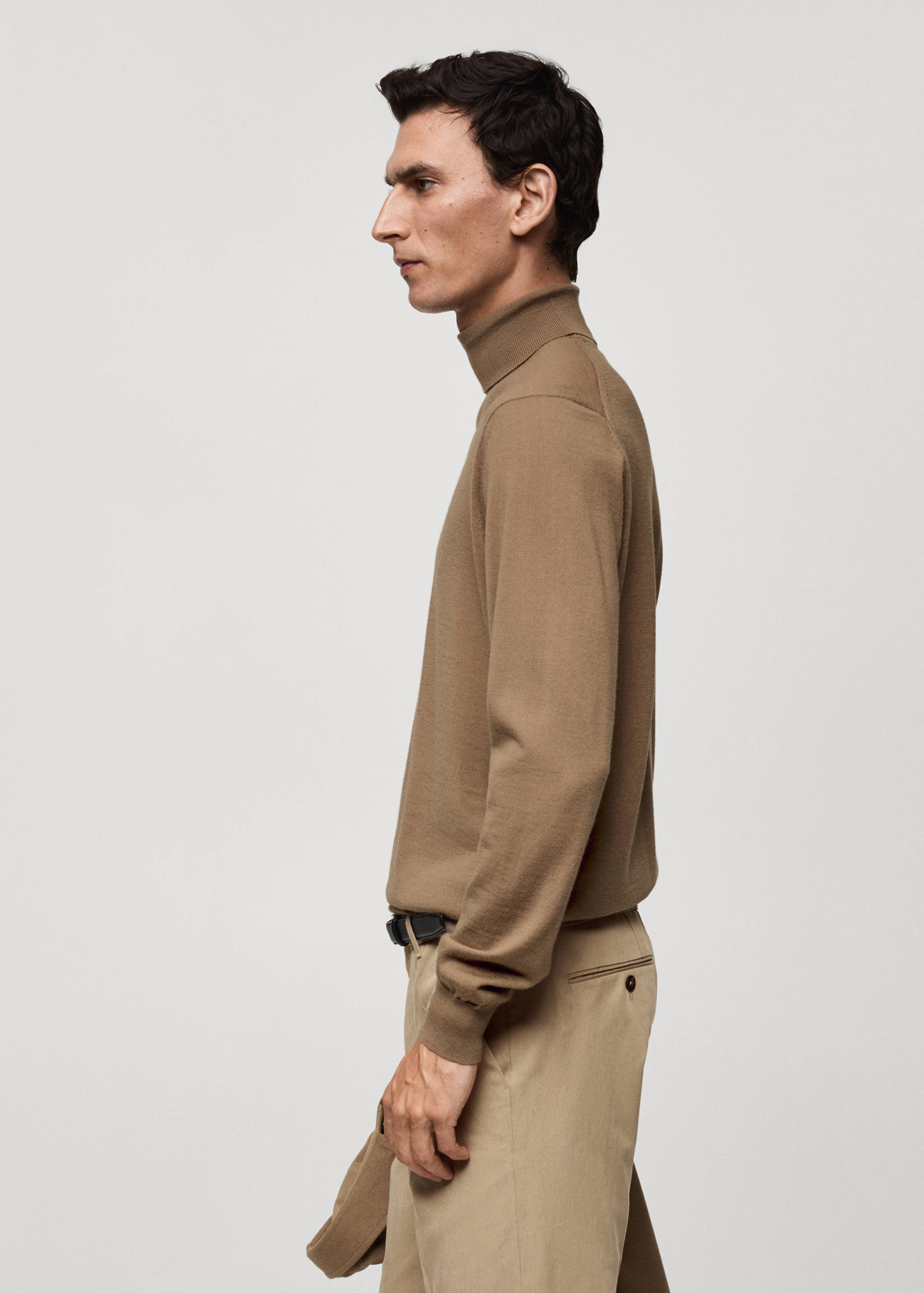 100% merino wool turtleneck sweater - Details of the article 6