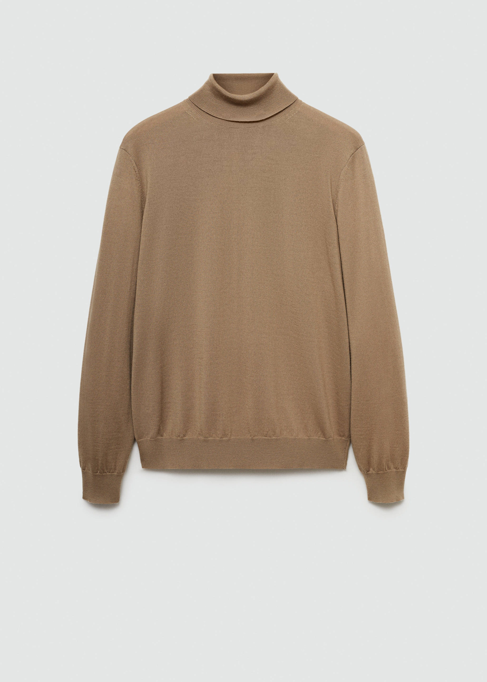 100% merino wool turtleneck sweater - Article without model