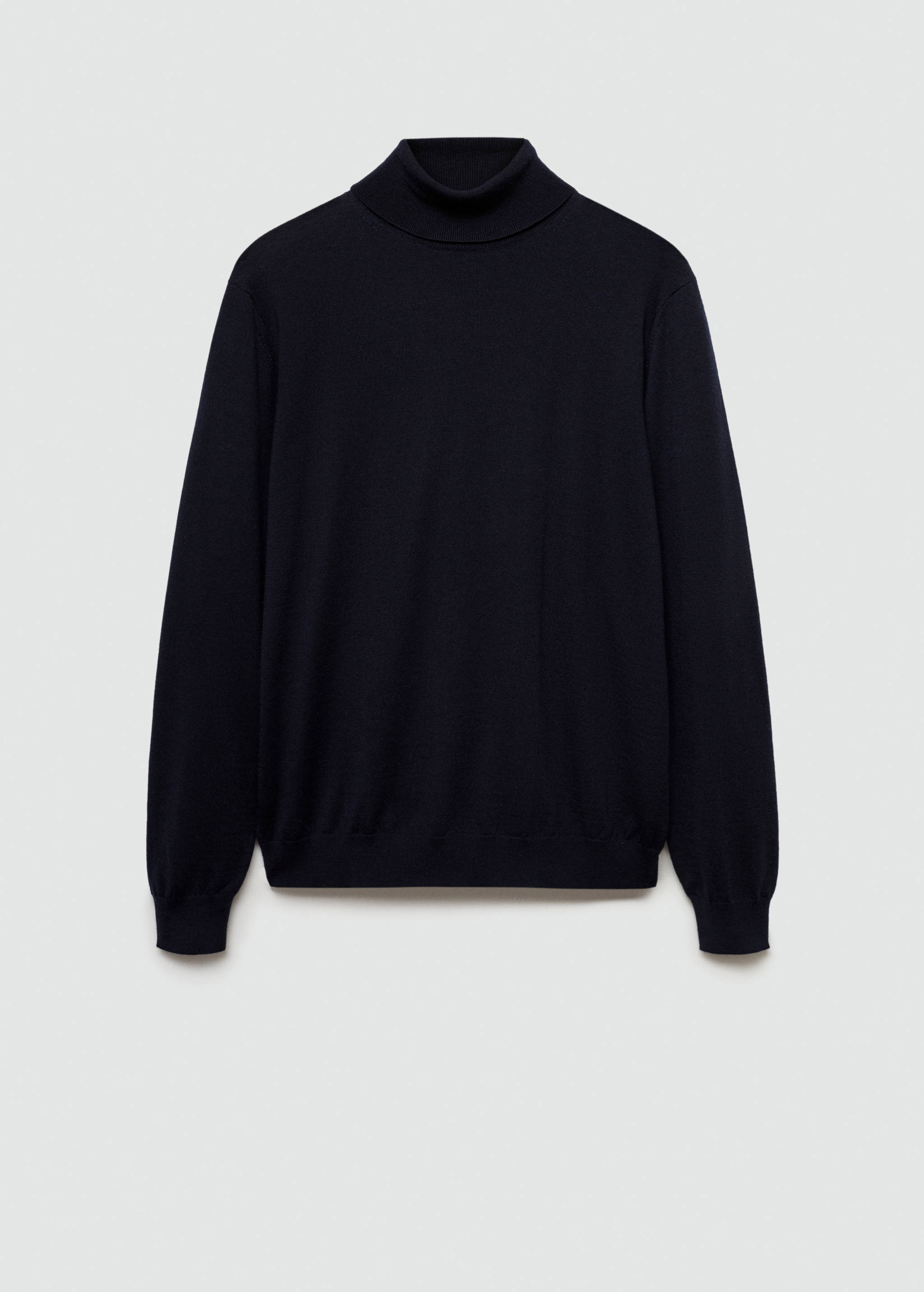 100% merino wool turtleneck sweater - Article without model