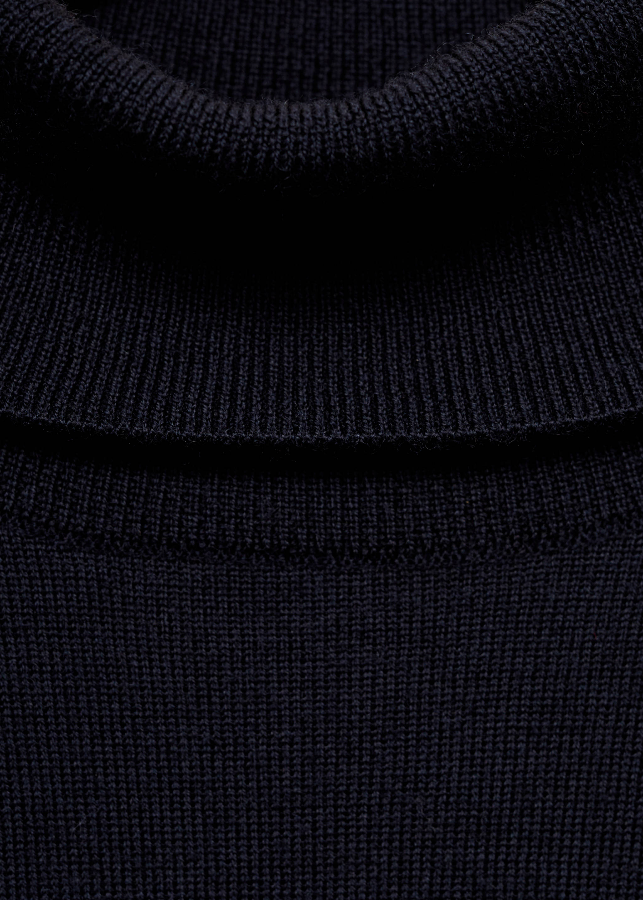 100% merino wool turtleneck sweater - Details of the article 0