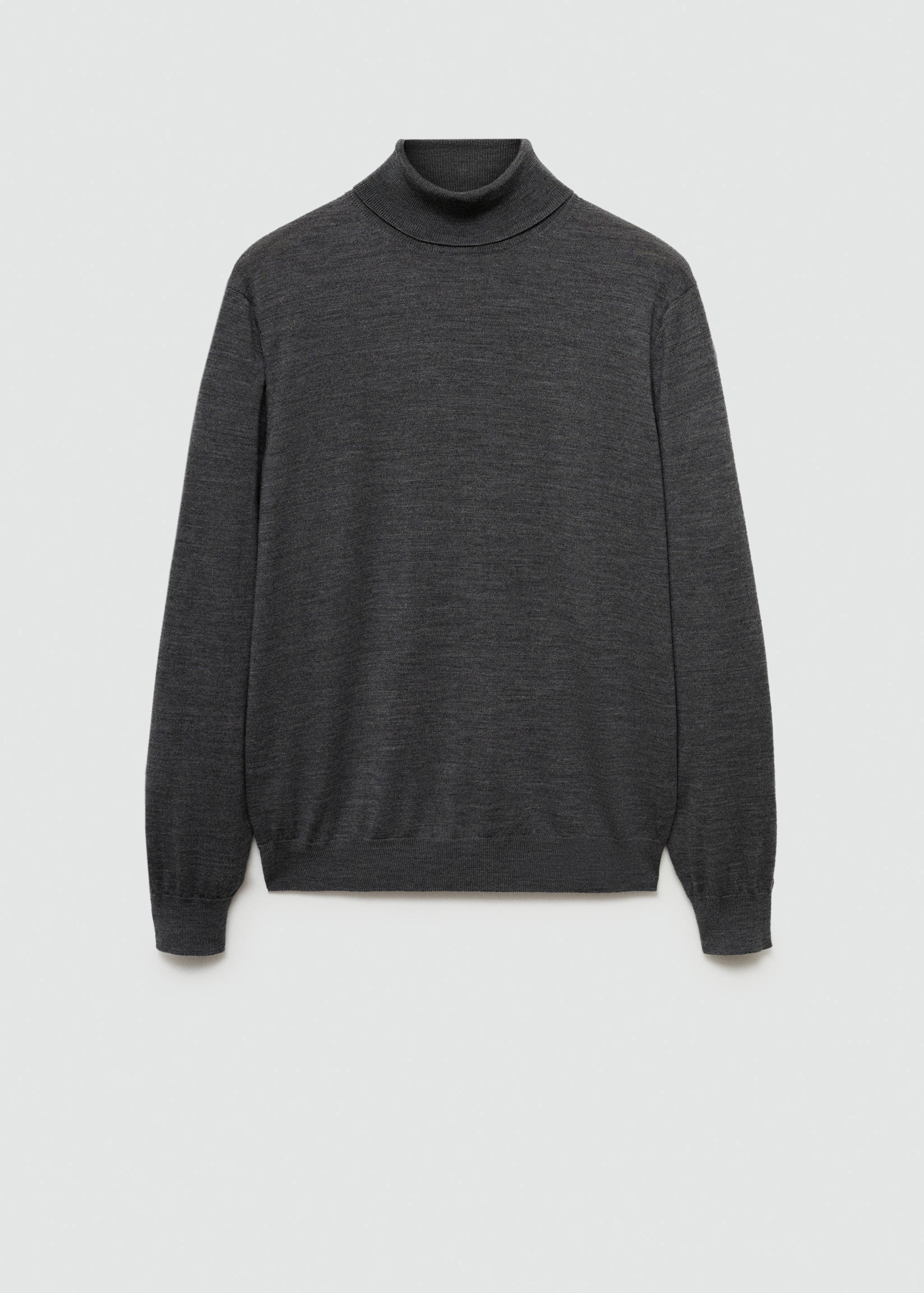 100% merino wool turtleneck sweater - Article without model