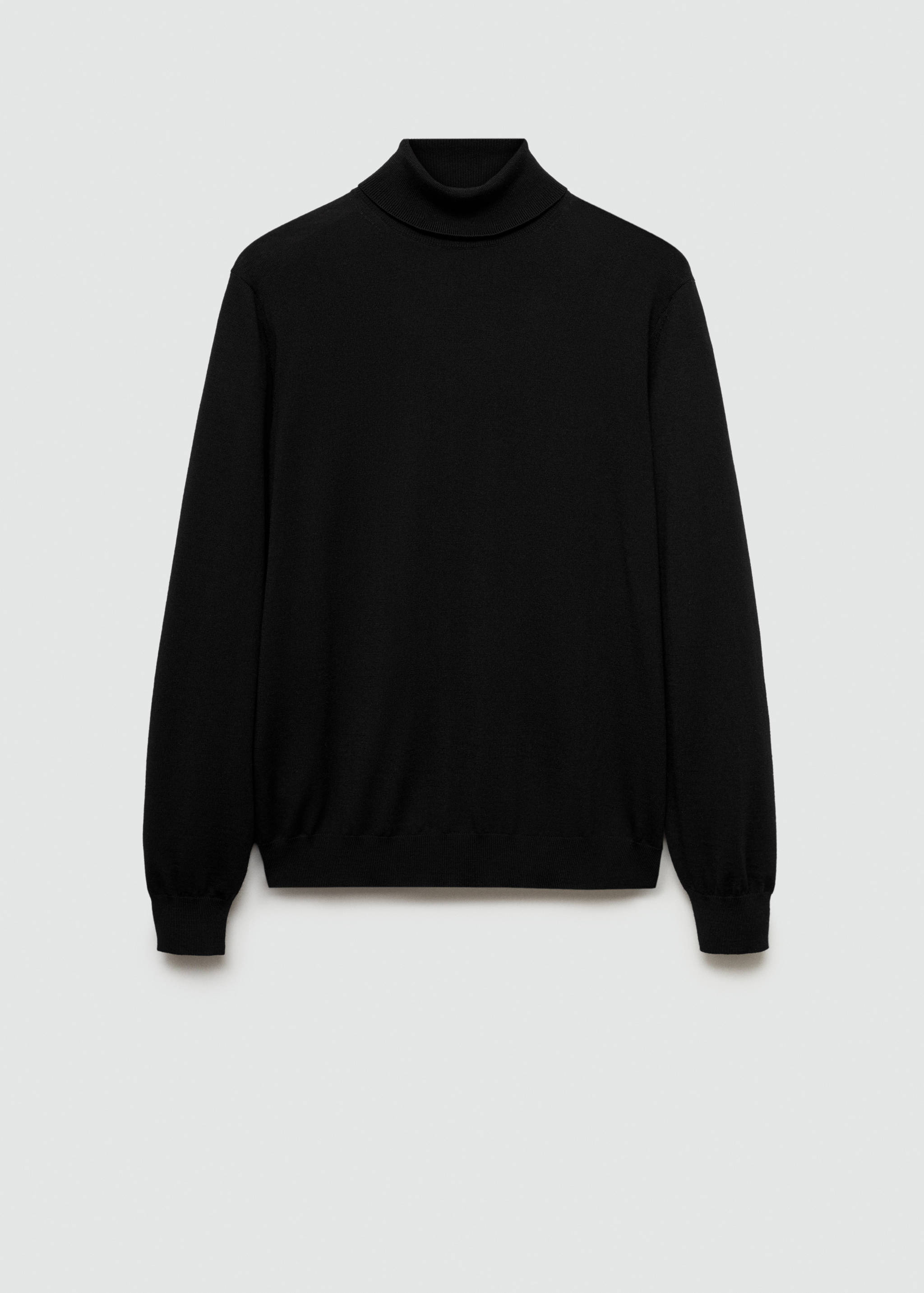 100% merino wool turtleneck sweater - Article without model