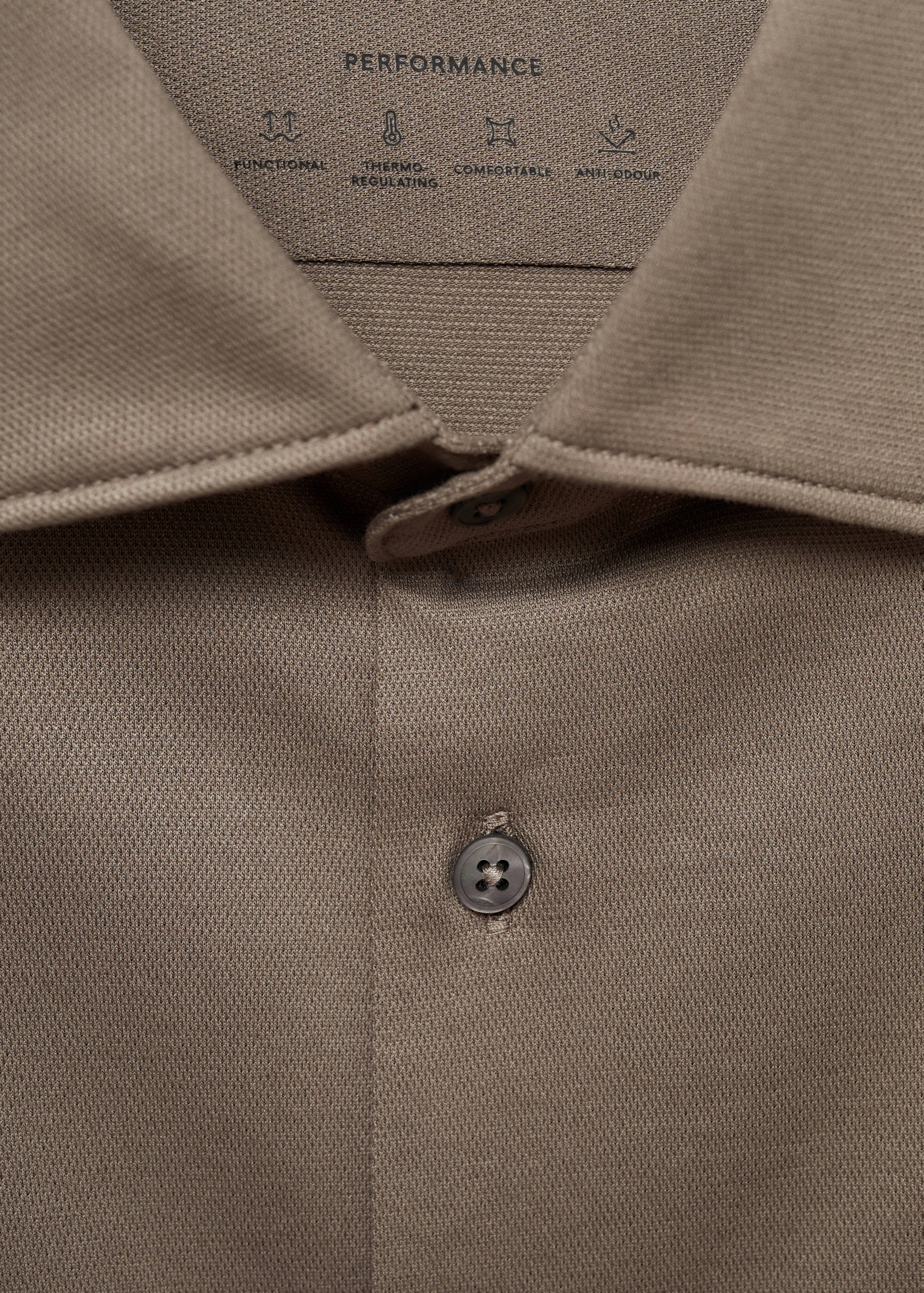 Crease-resistant regular-fit shirt - Details of the article 8