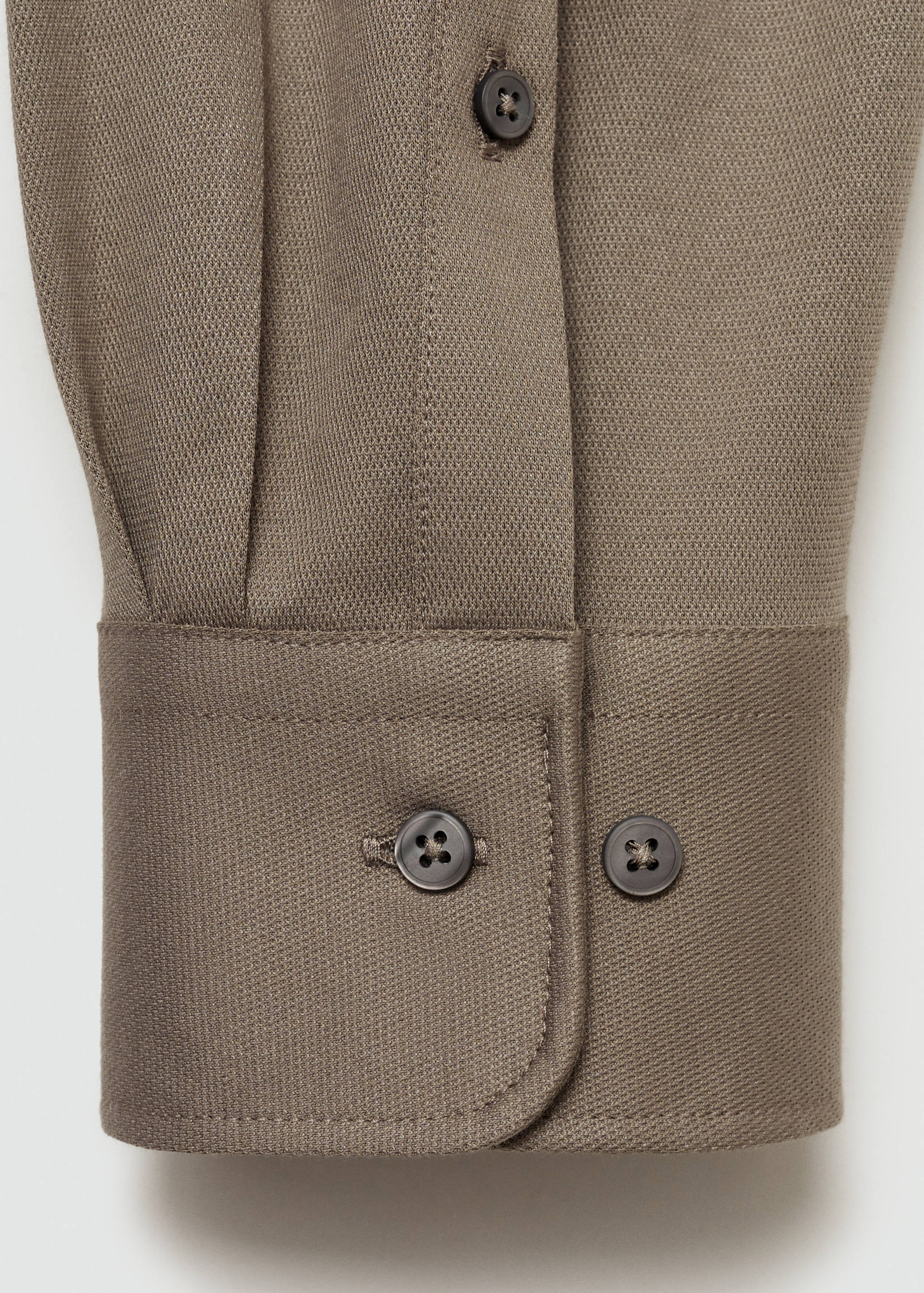 Crease-resistant regular-fit shirt - Details of the article 0