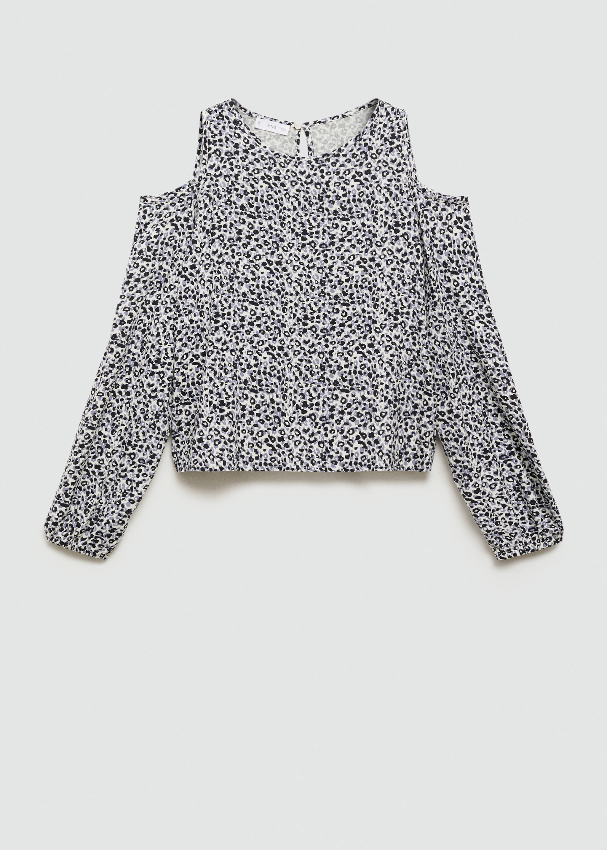 Animal-Print-Bluse - Artikel ohne Model
