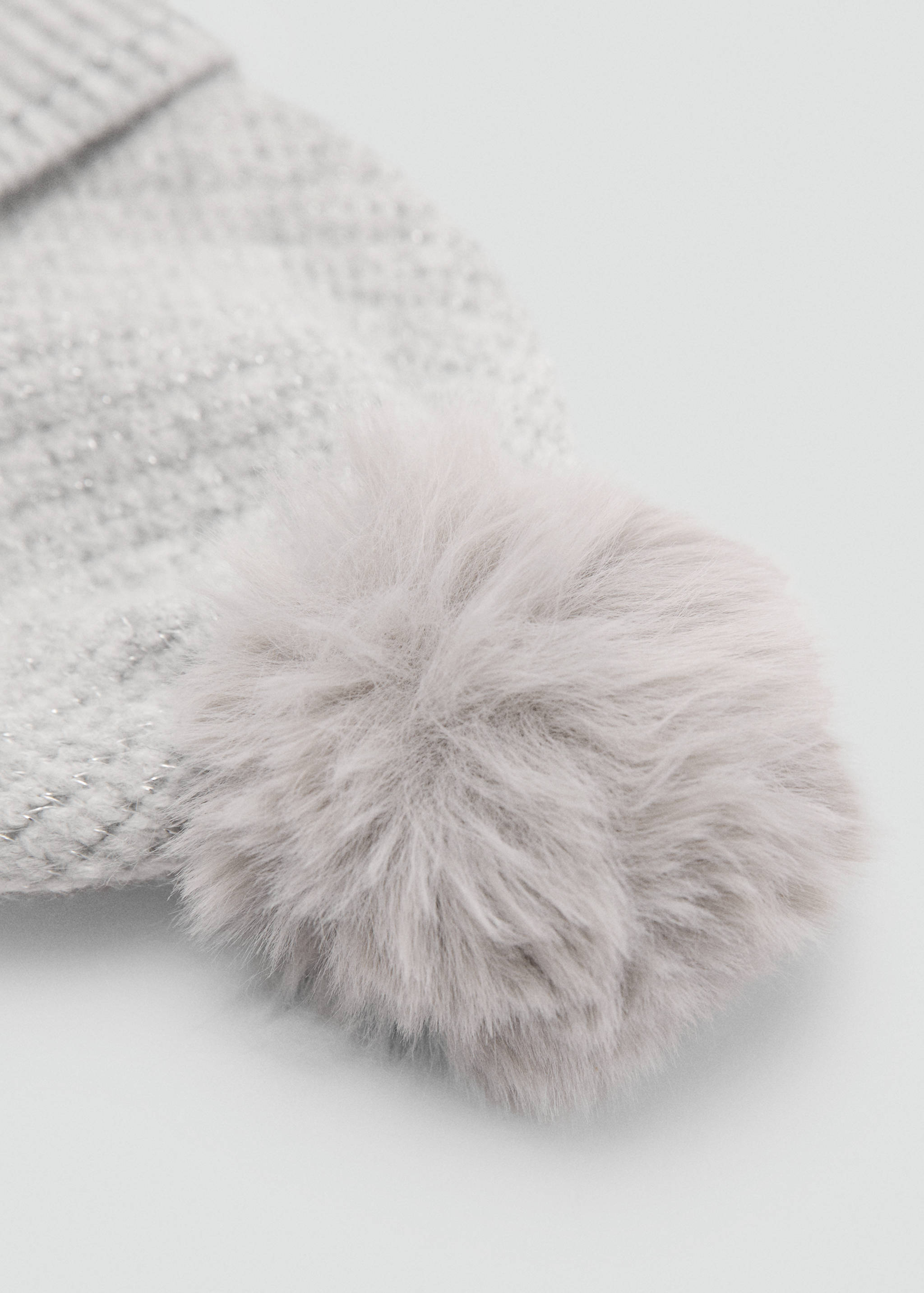 Lurex knitted hat - Medium plane