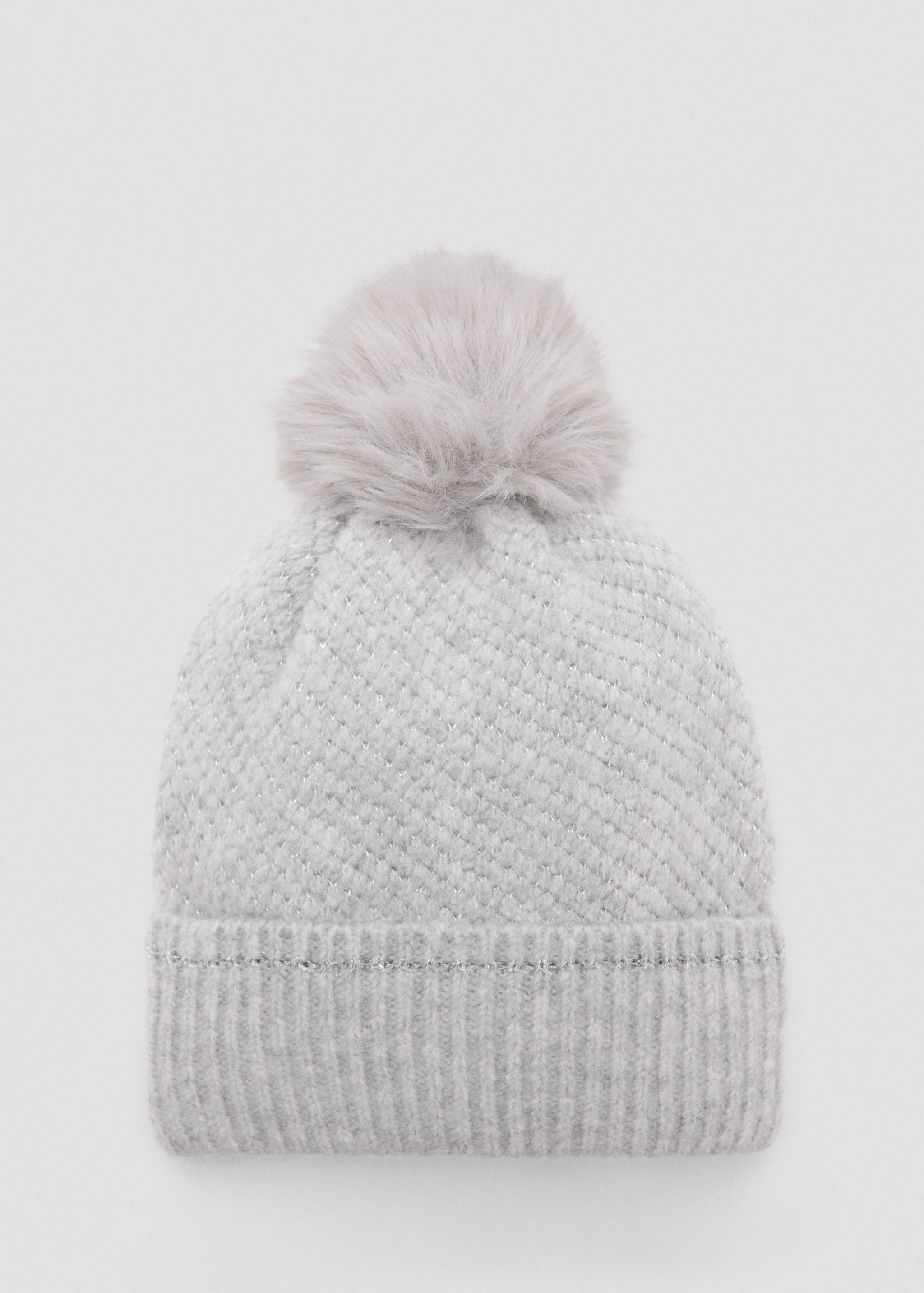Strickmütze aus Lurex - Artikel ohne Model