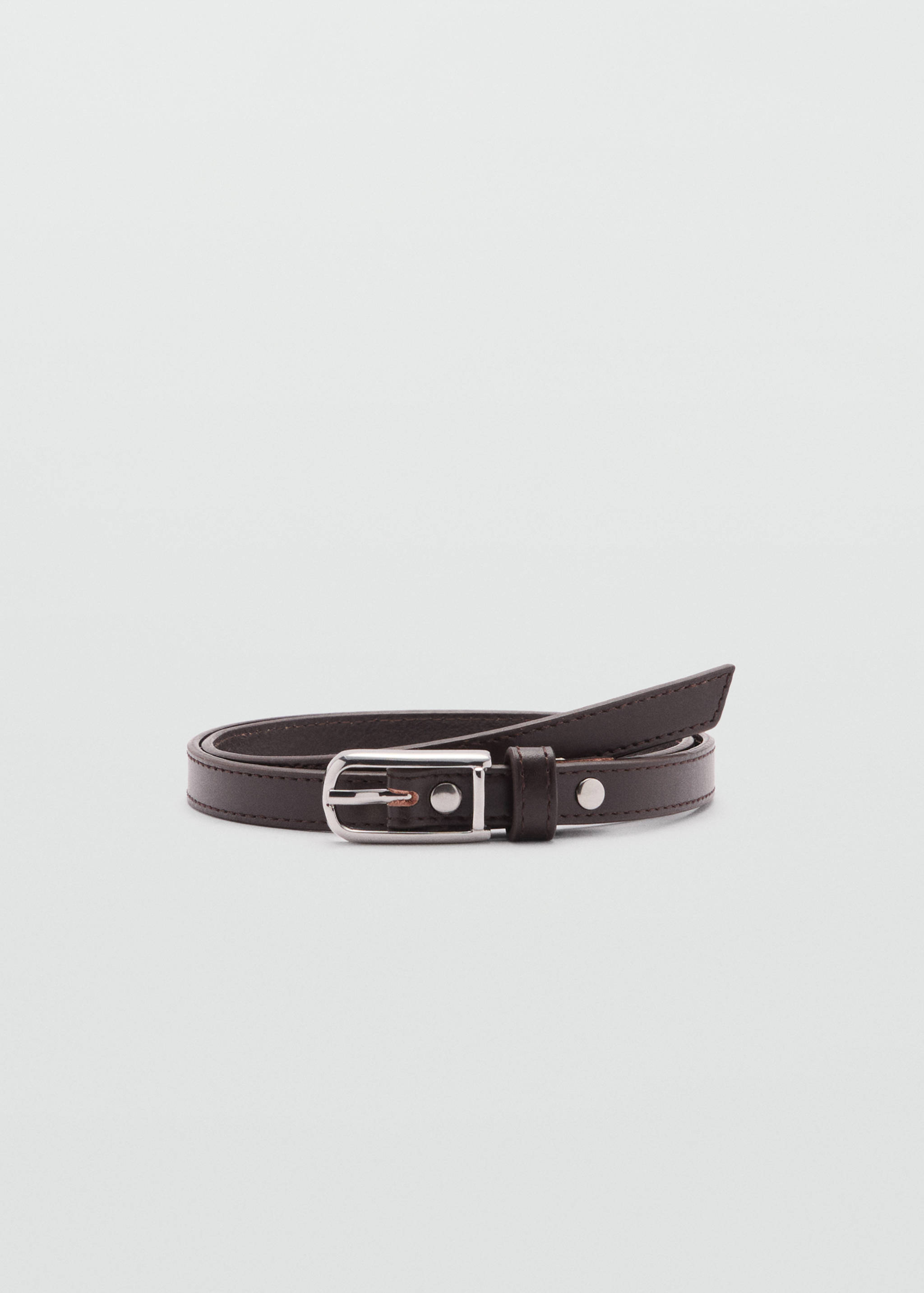 Ceinture fine en cuir - Article sans modèle
