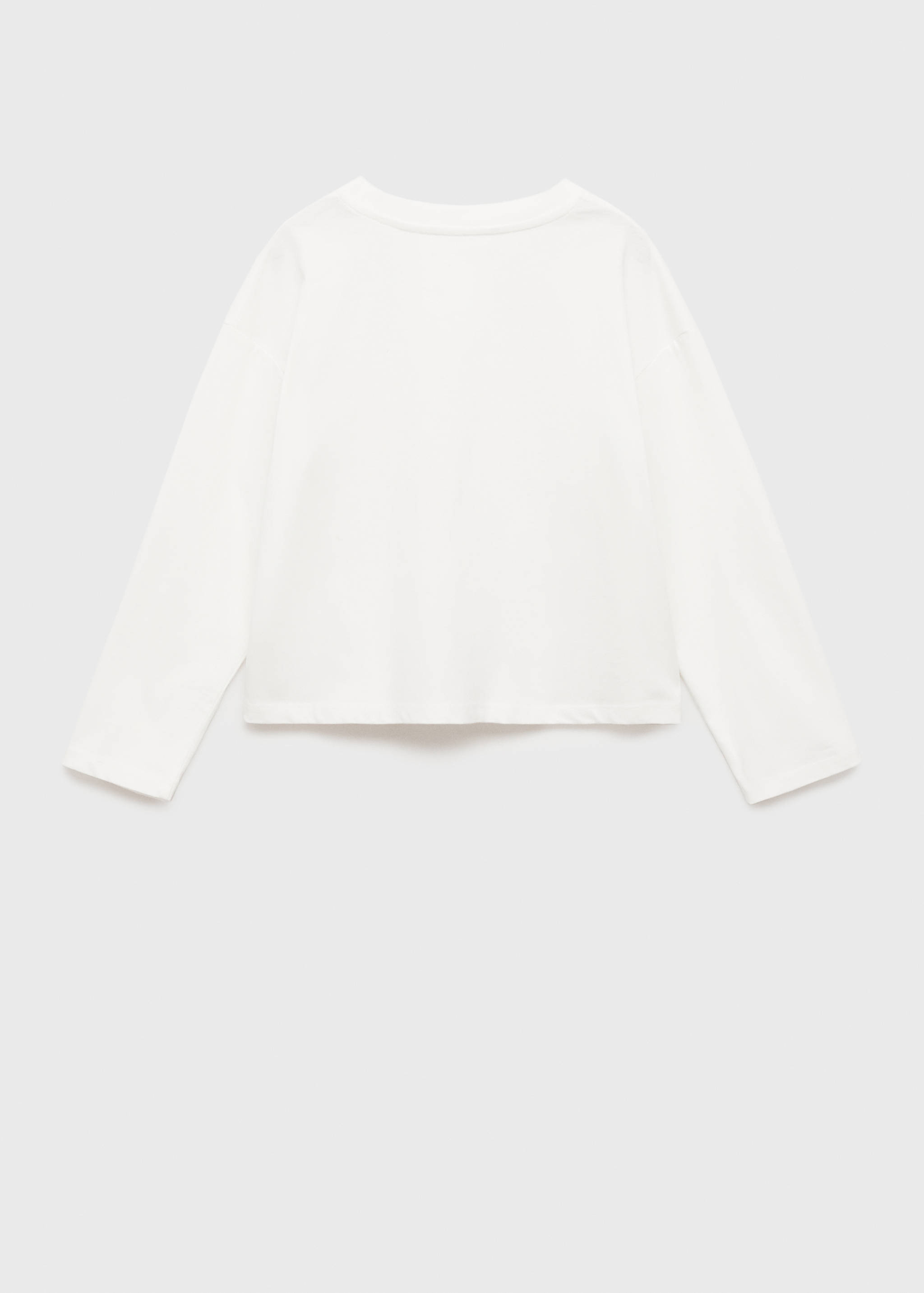 T-shirt coton imprimé - Verso de l’article