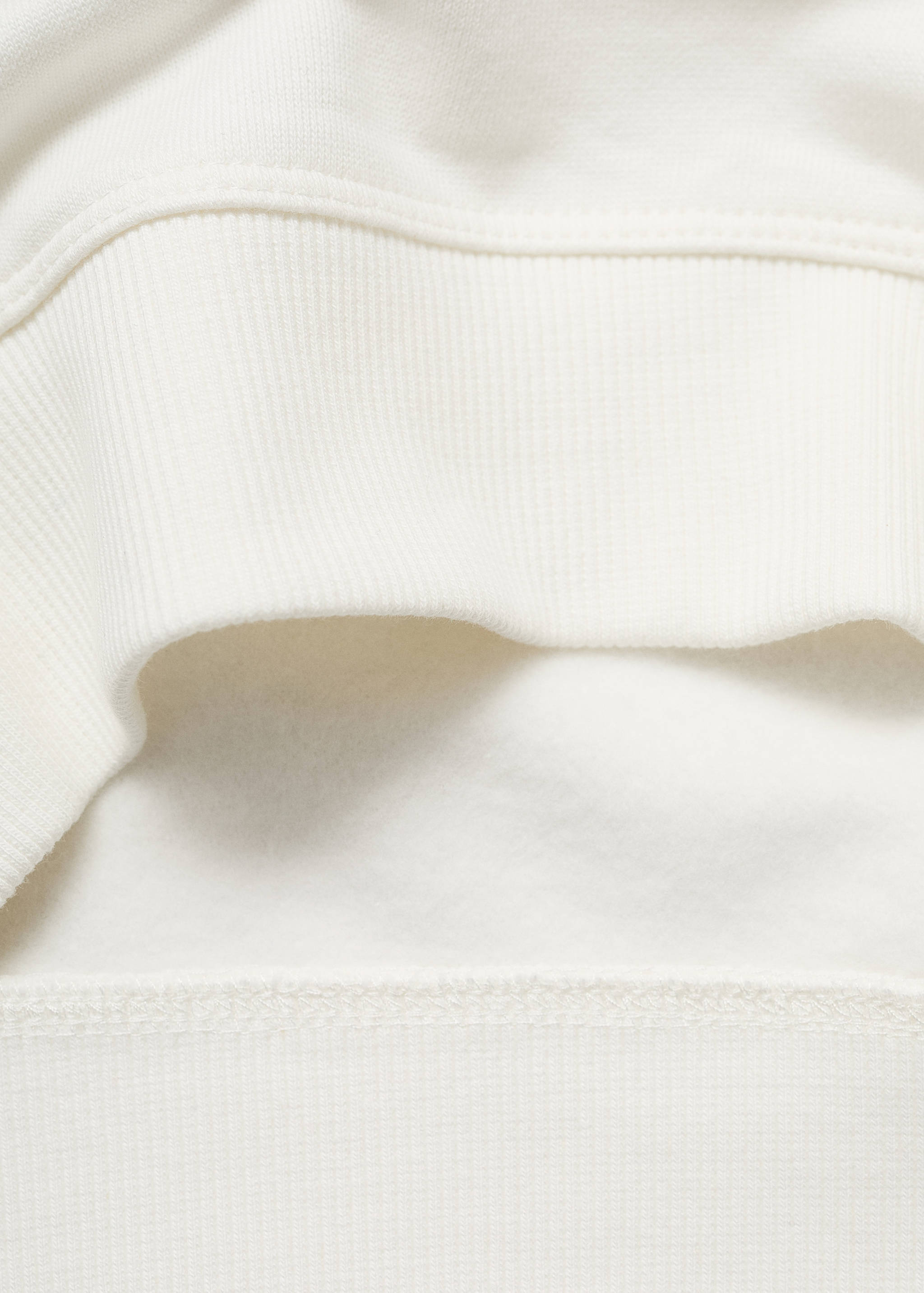 Gemustertes Baumwoll-Sweatshirt - Detail des Artikels 0
