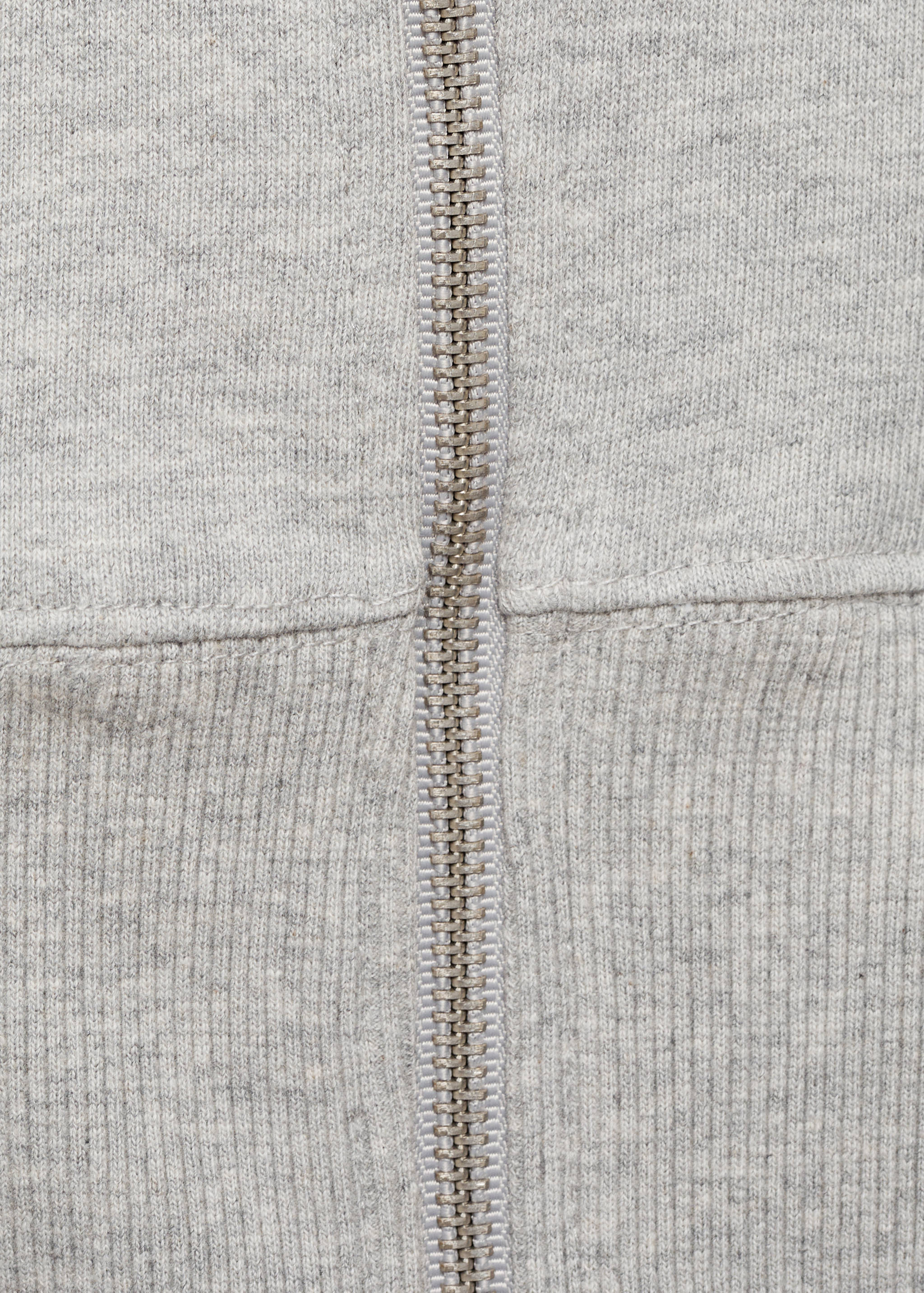 Sweatshirt with asymmetrical zip - Details of the article 0