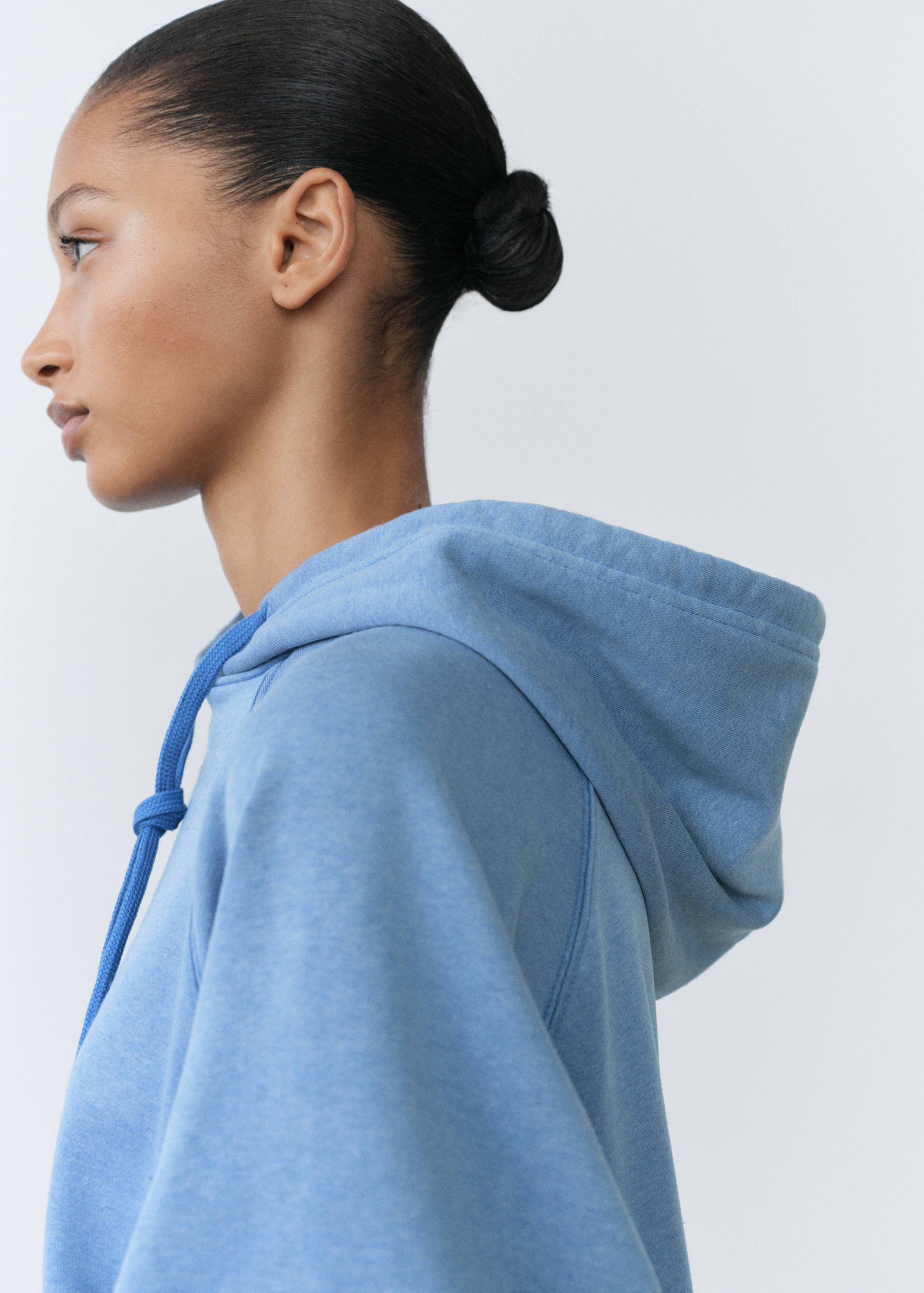 Hoodie cotton sweatshirt - Details of the article 1