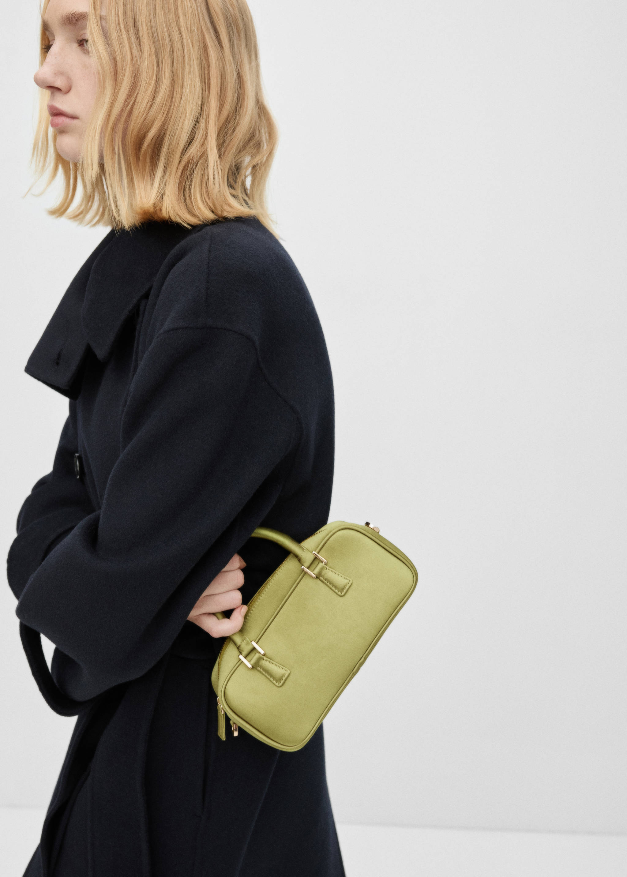 Mini sac bowling satiné - Plan général