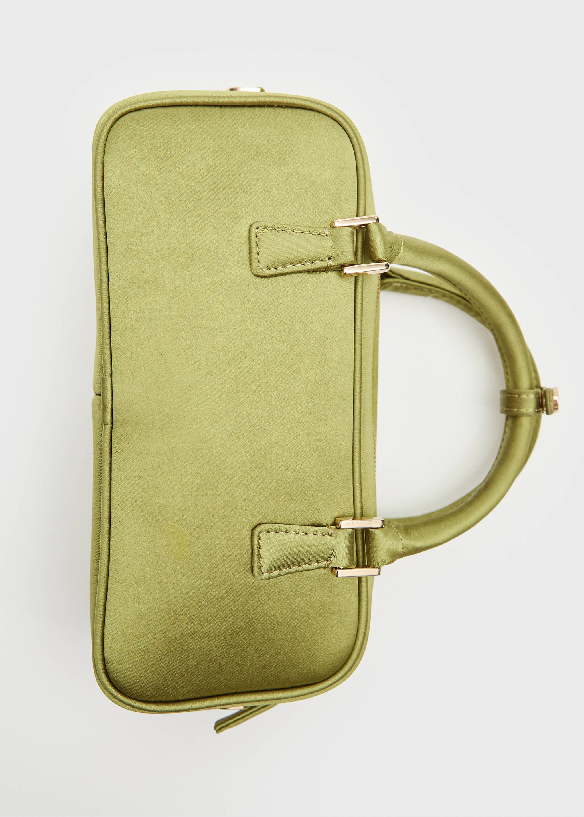 Mini sac bowling satiné - Détail de l'article 3, Vert. Ref: 77016358-00.