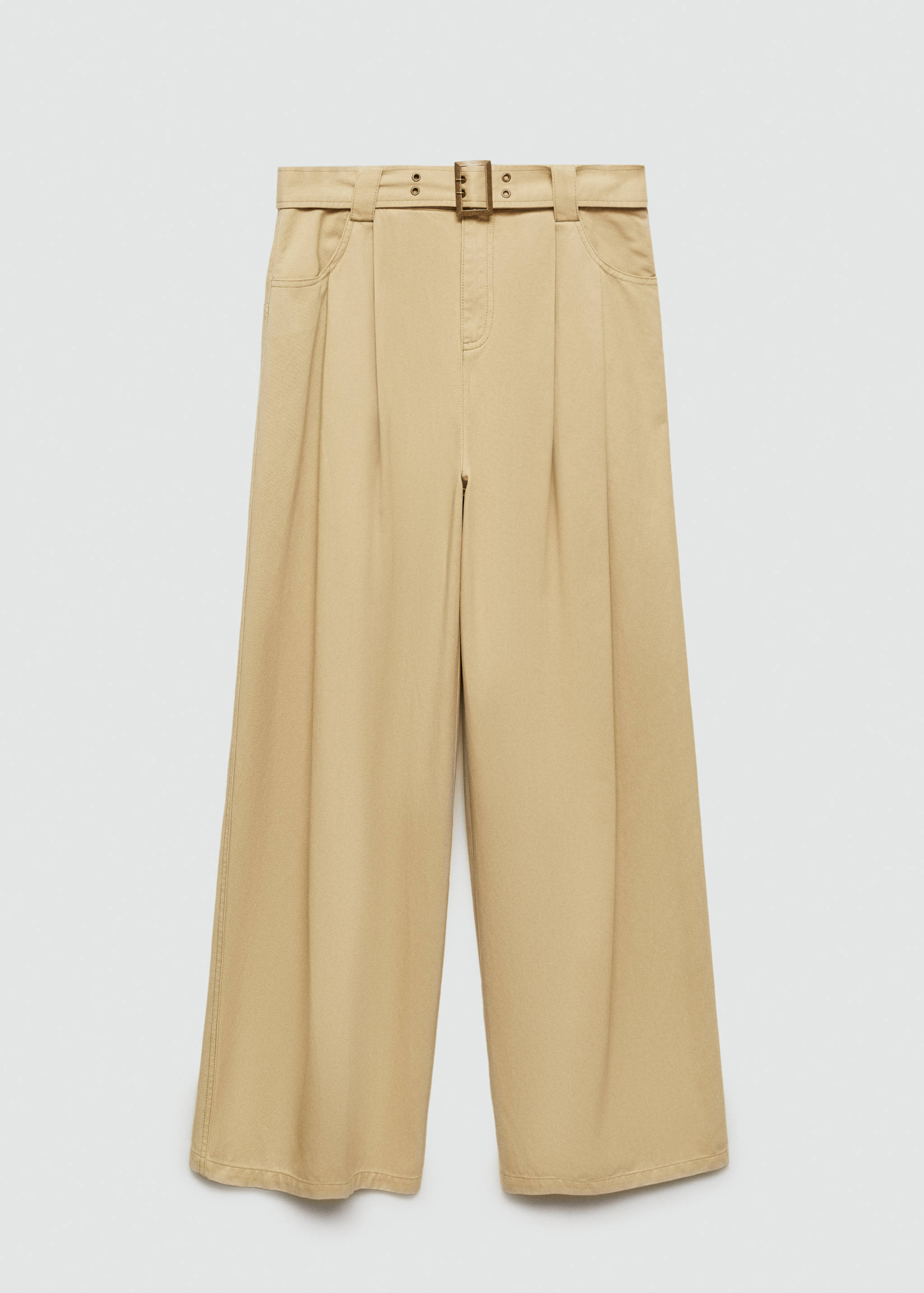 Lyocell pants with belt - Article without model