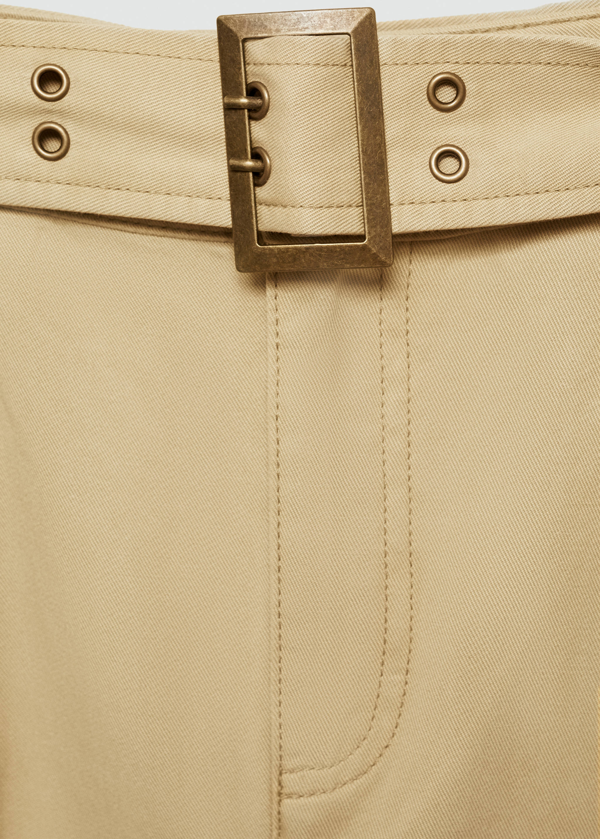 Lyocell pants with belt - Details of the article 8