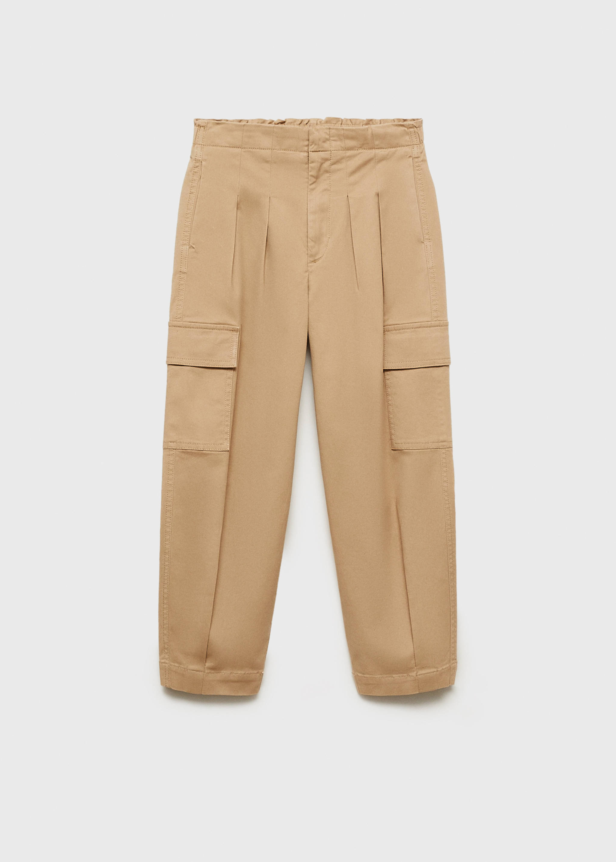 Pleated cargo pants - Article without model