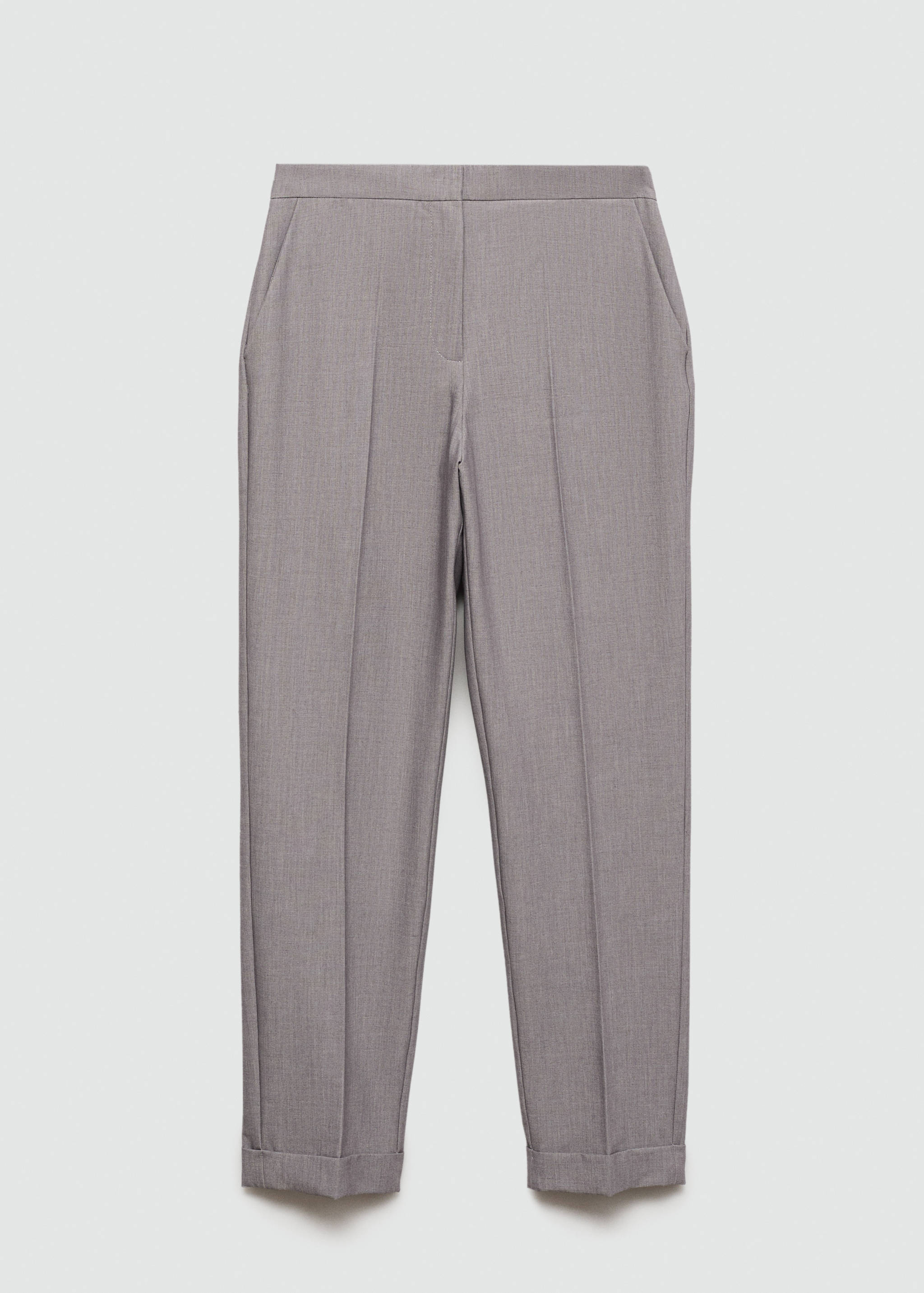 Straight suit trousers - Article without model