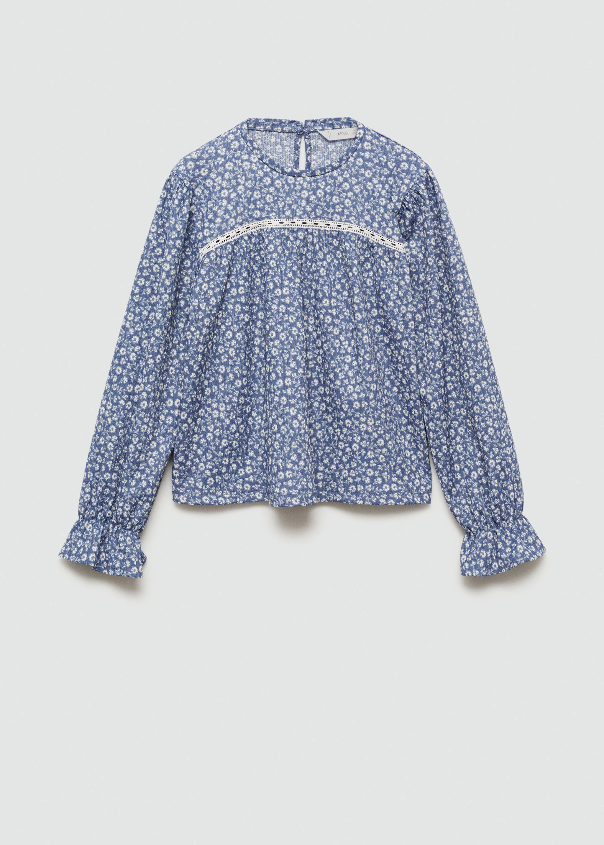 Bluse mit Blumenmuster - Artikel ohne Model