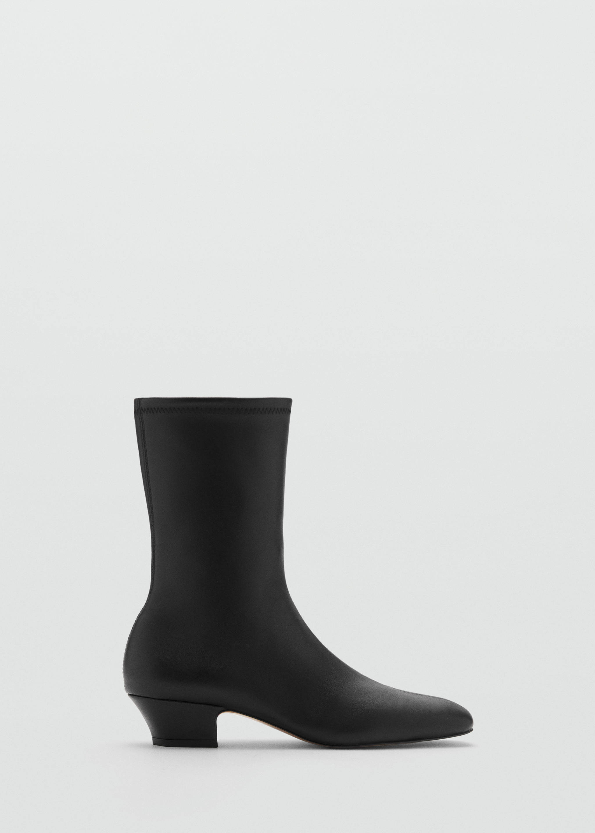 Kožené kotníčkové boty soft - Zboží bez modelu