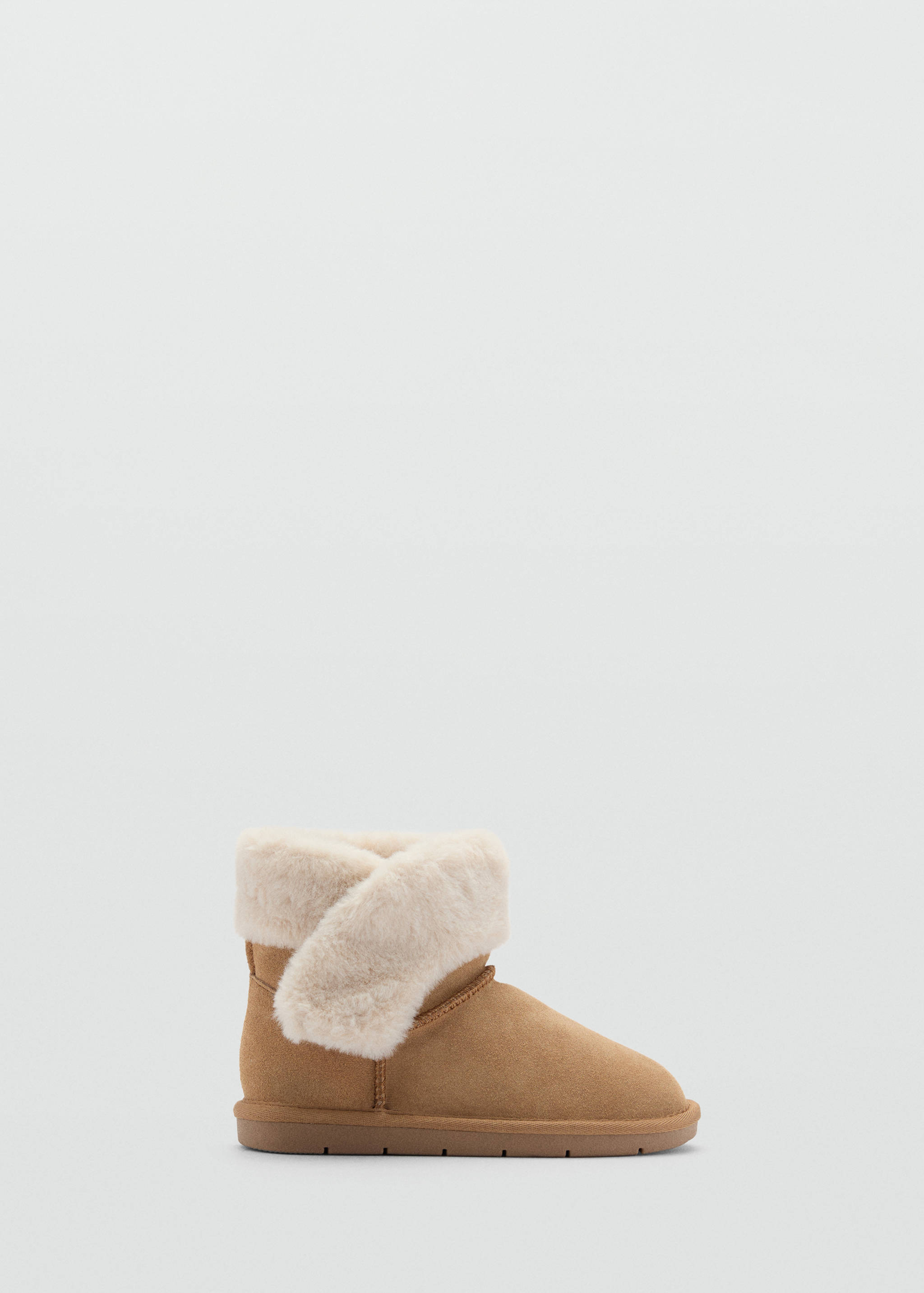Ankle Boots mit Fellbesatz - Artikel ohne Model