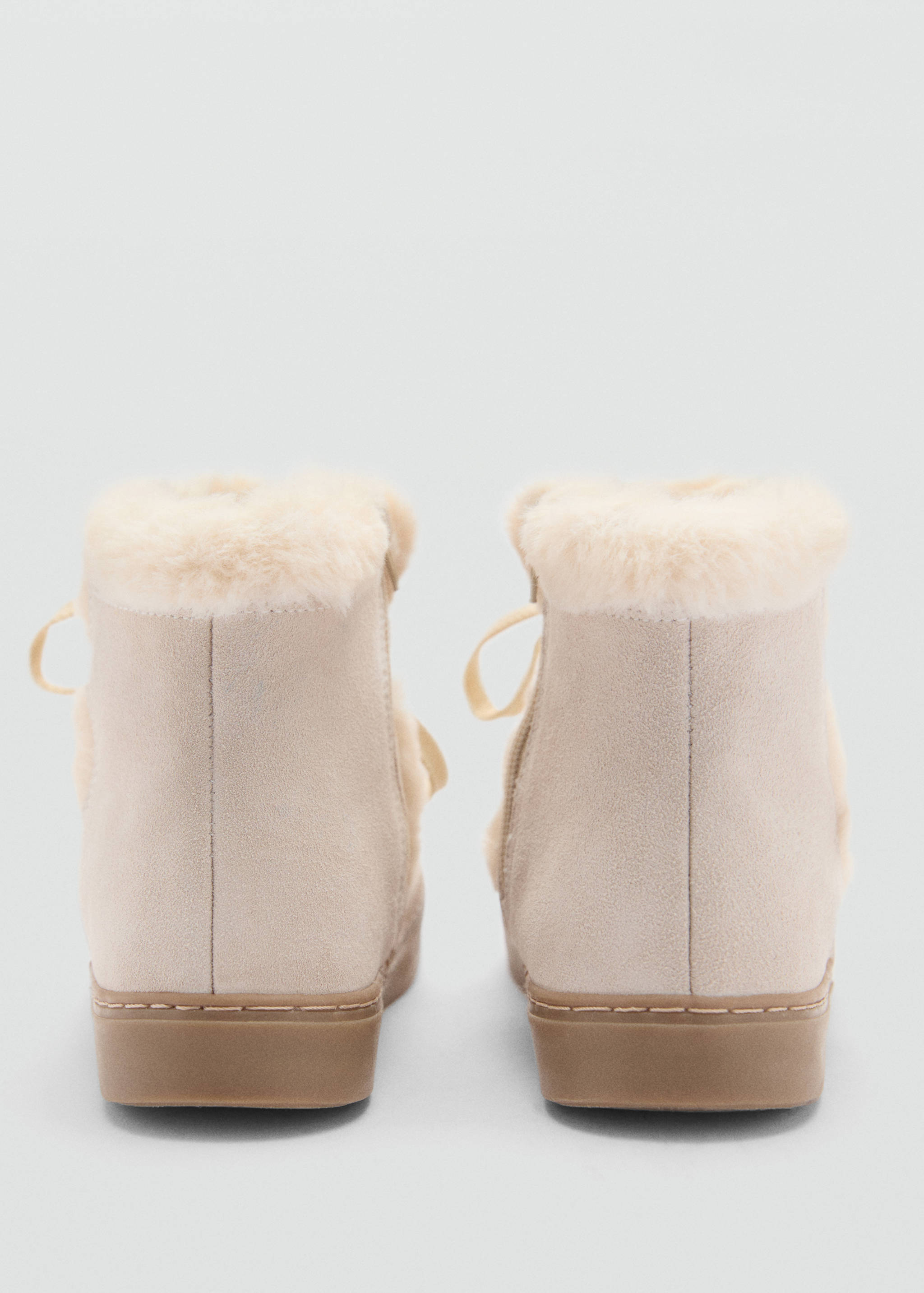 Szőrmés, bőr bokacsizma - A termék adatai 2