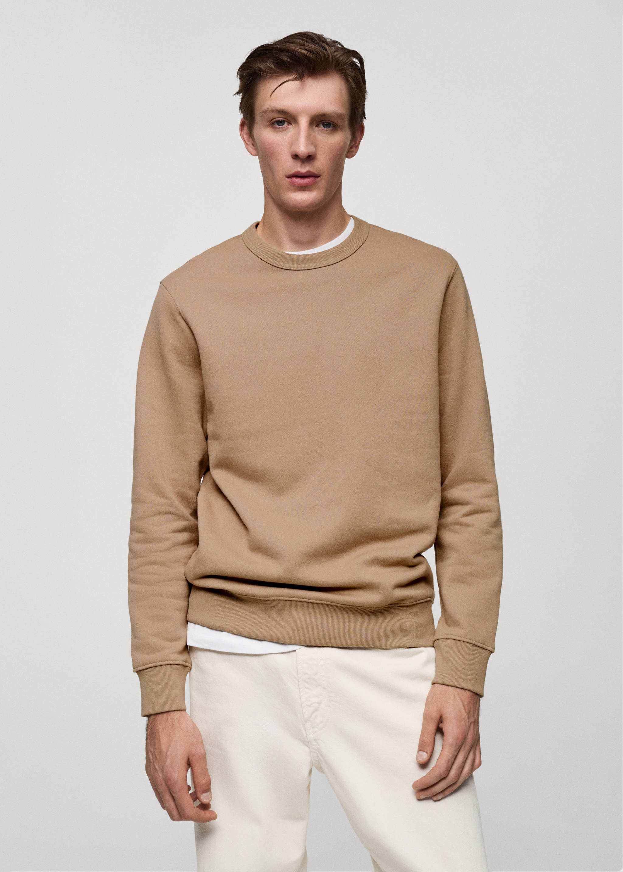 Plush cotton sweatshirt - Medium plane