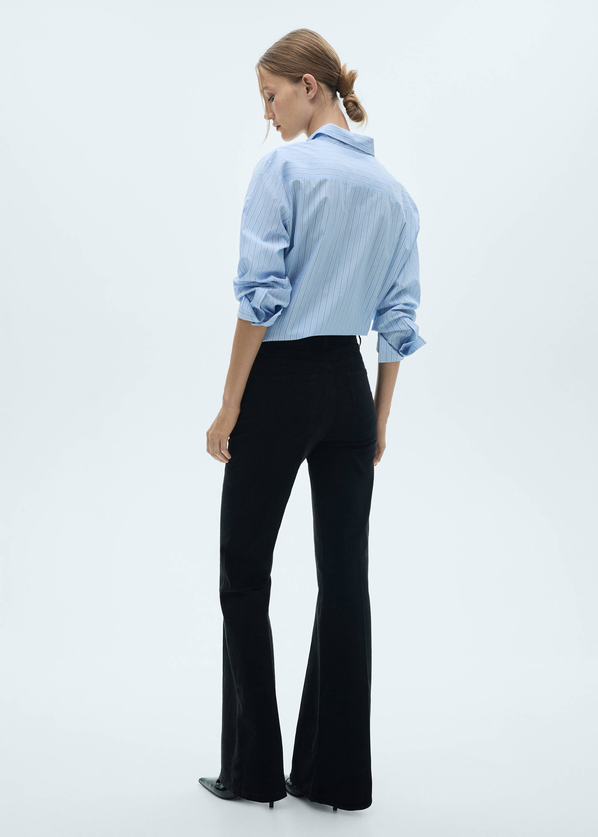 Violeta flared corduroy pants - Reverse of the article