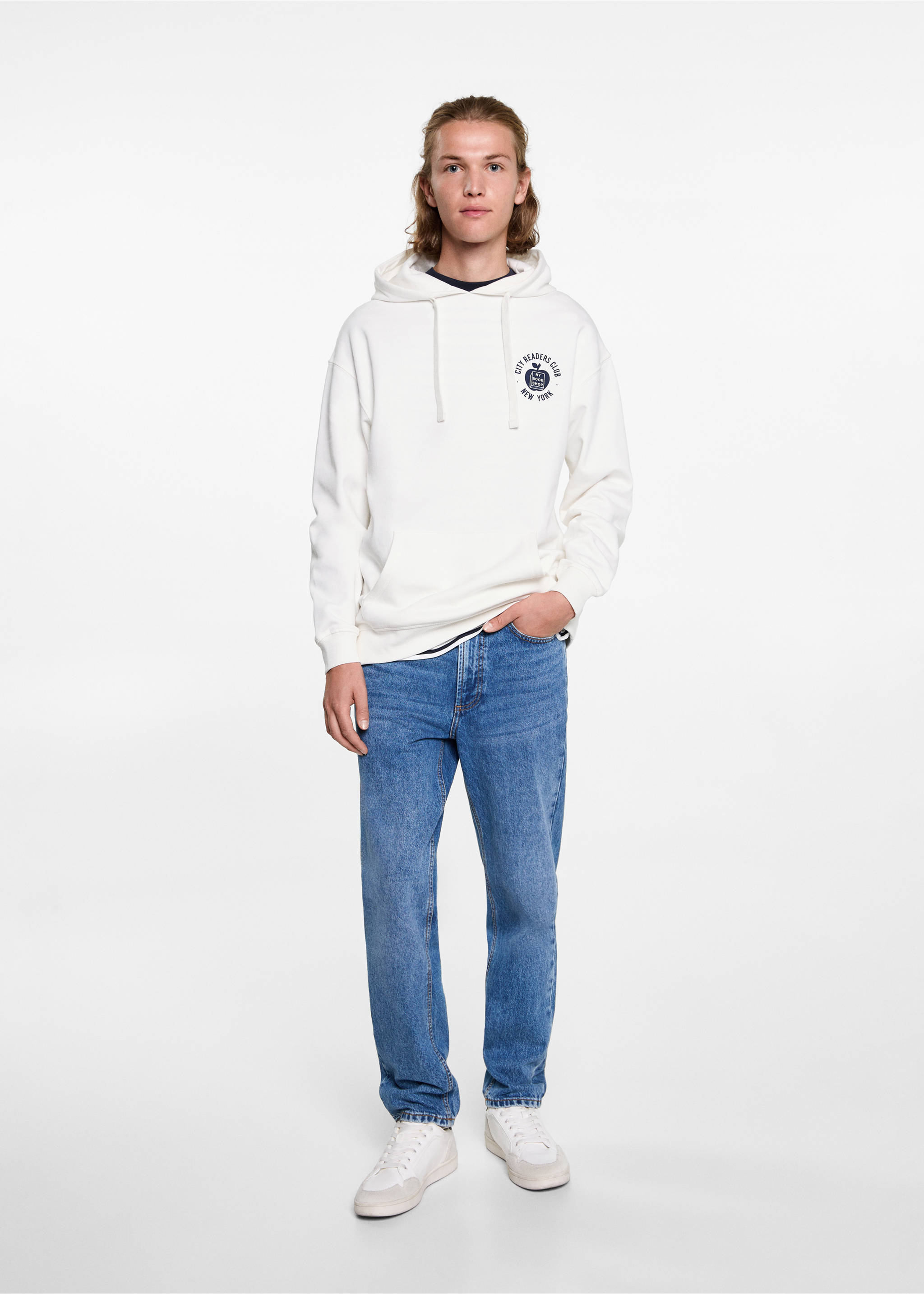 Oversized printed sweatshirt - General plane, Off White. Ref: 77017121-00.