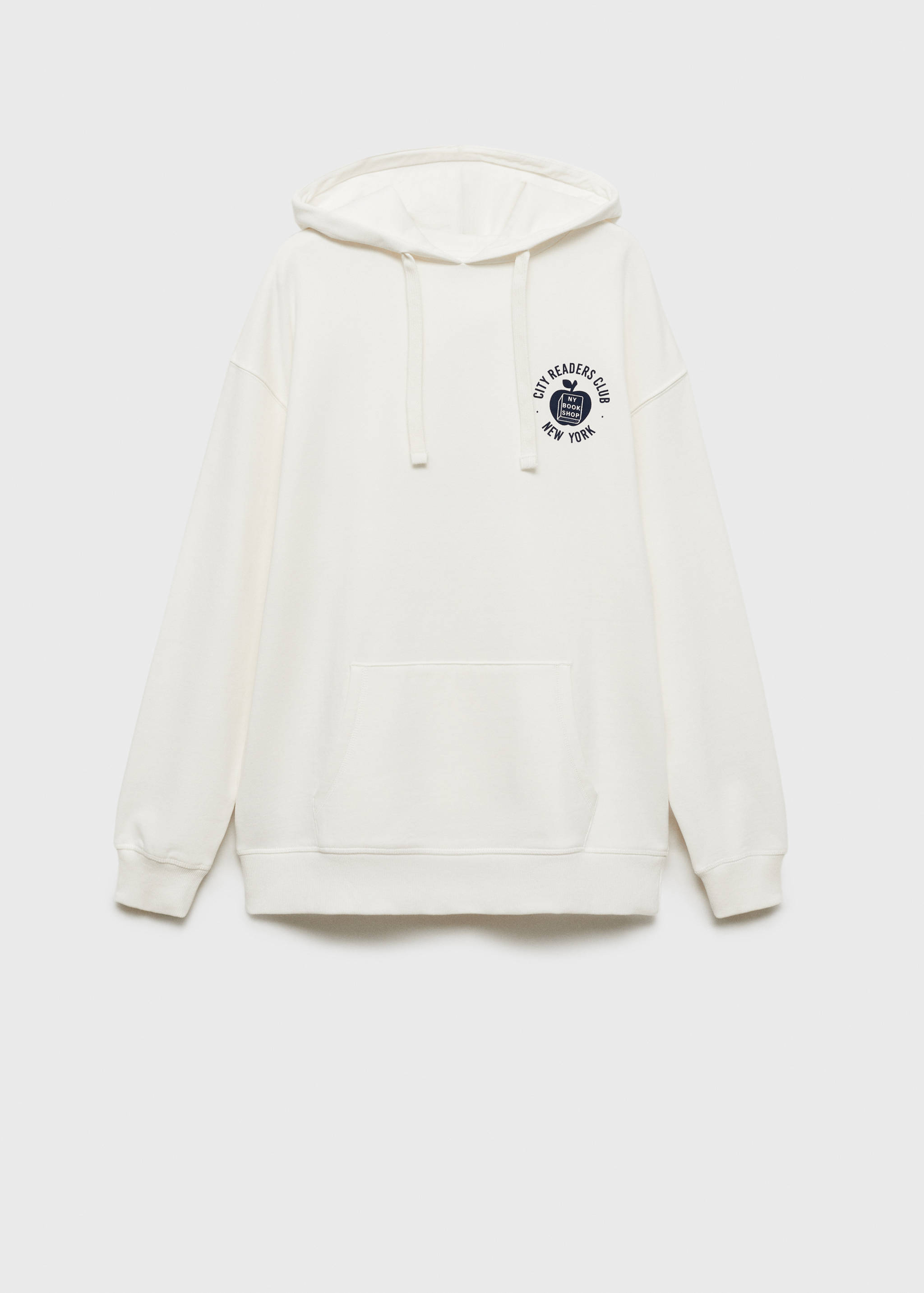 Oversized printed sweatshirt - Article without model