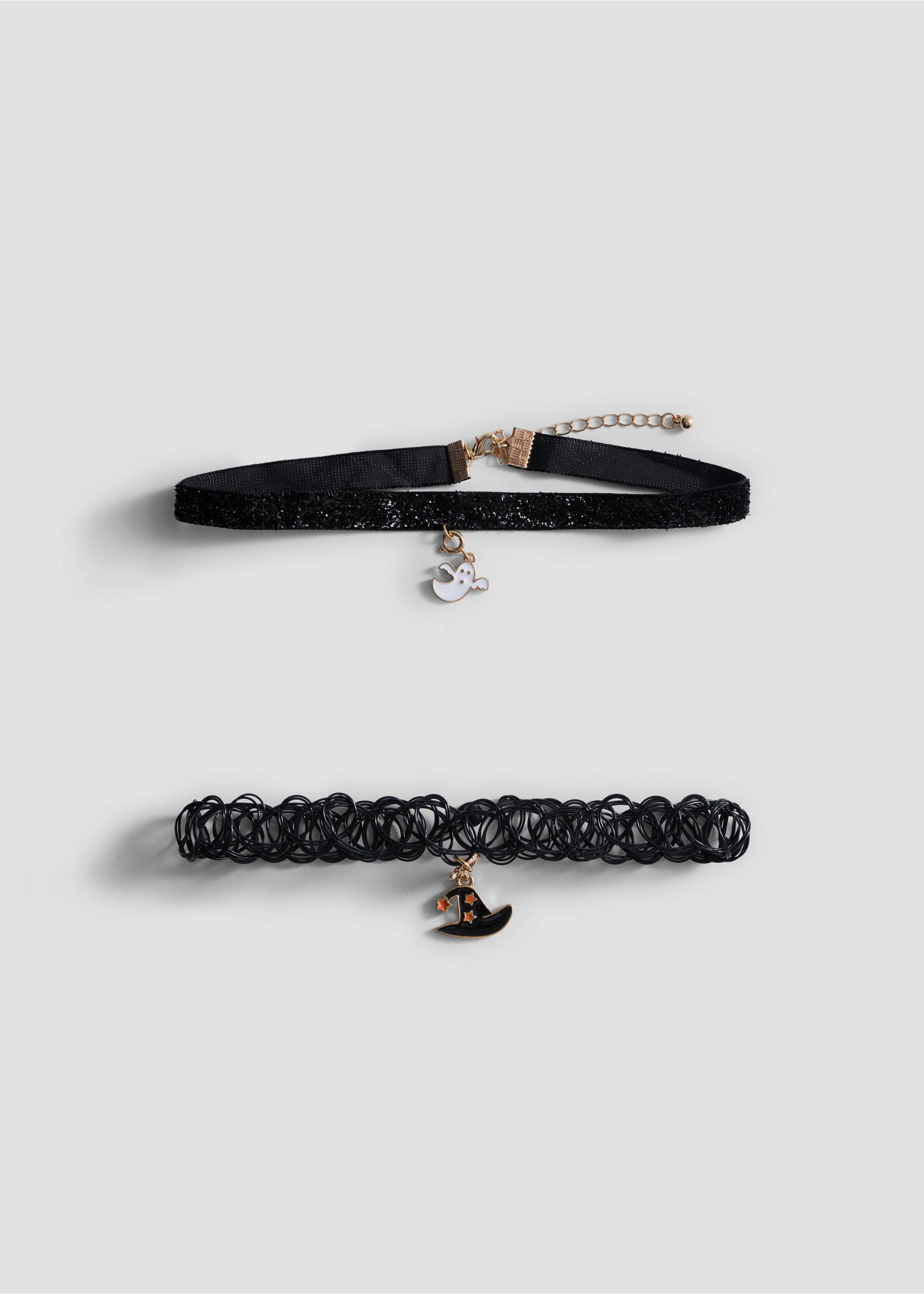 Pack 2 chokers Halloween - Artículo sin modelo, Negro. Ref: 77017124-00.