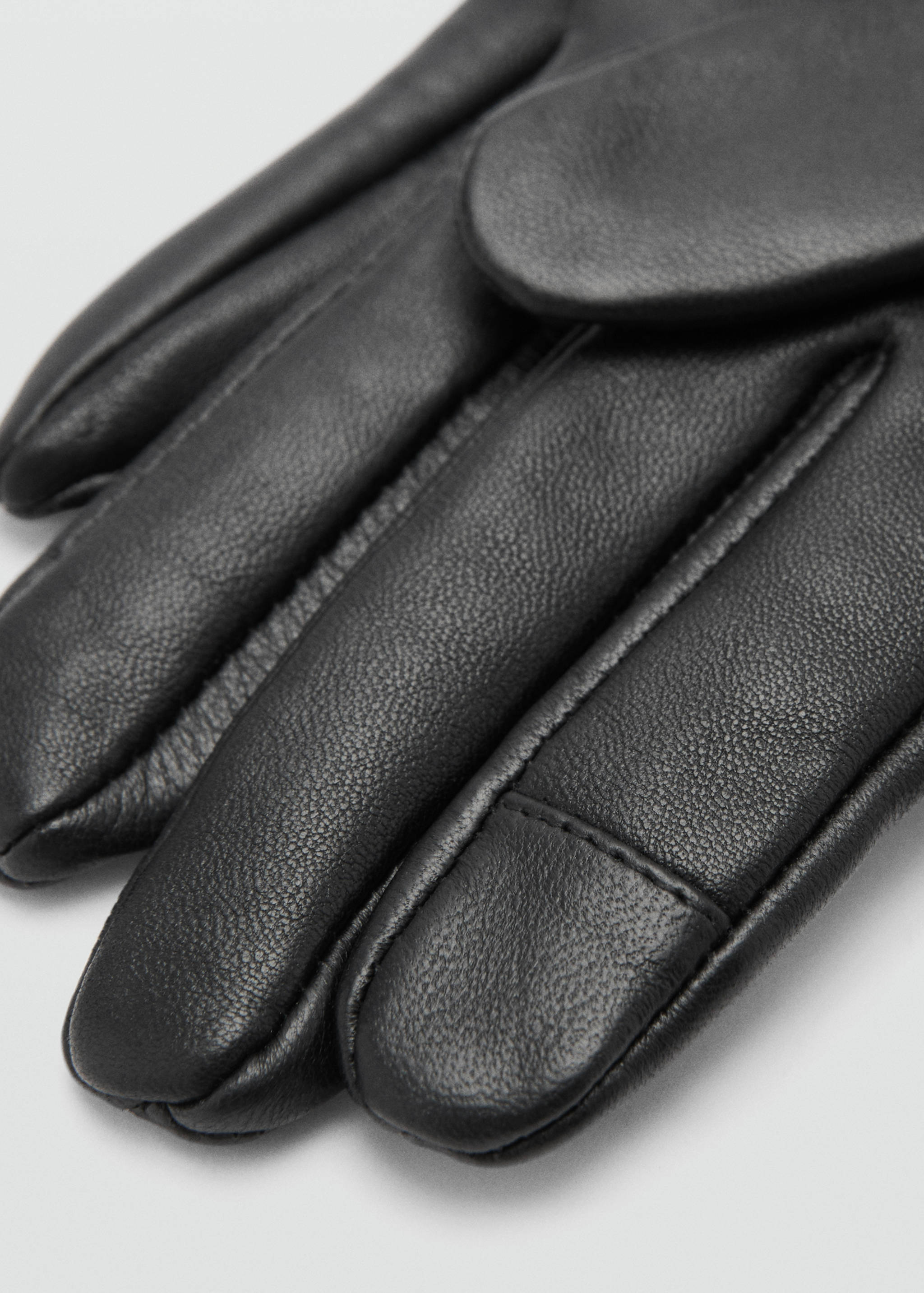 Long leather gloves - Medium plane
