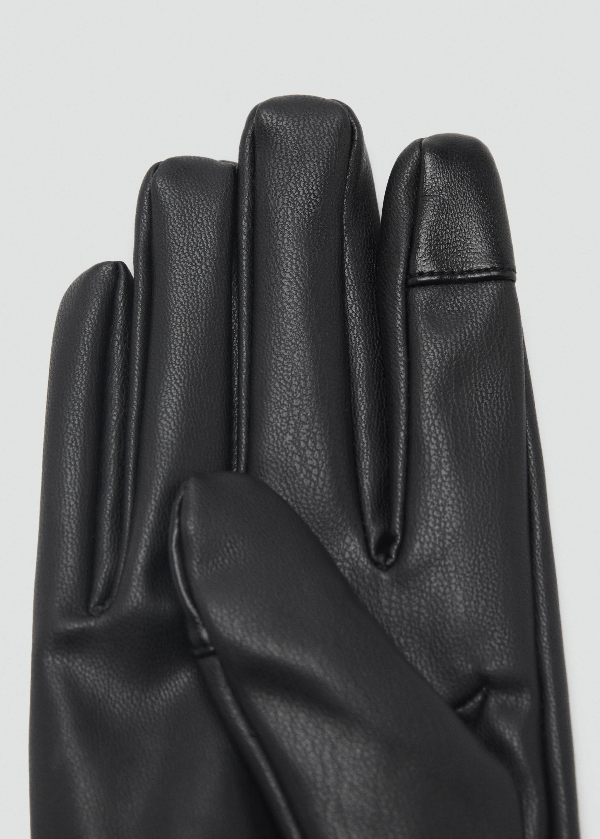 Handschuhe mit gerafftem Detail - Detail des Artikels 1