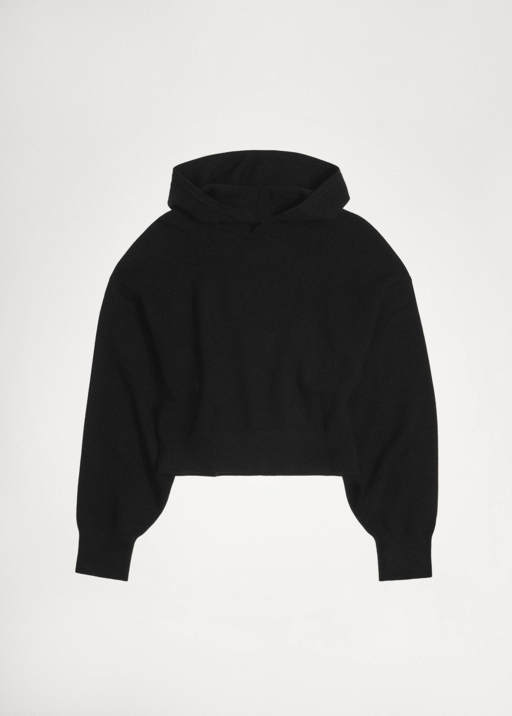 Hooded knit sweater - Details of the article 5