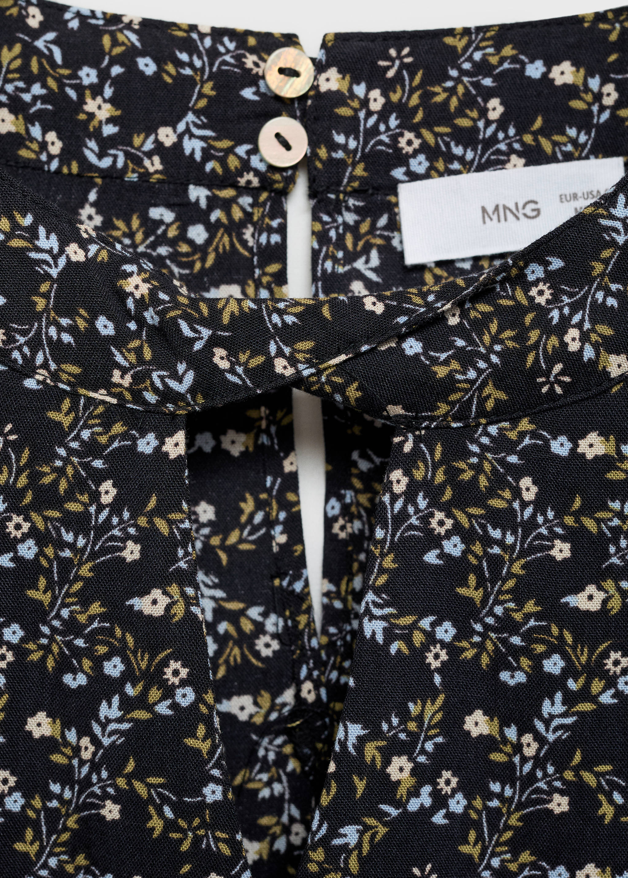 Floral print blouse - Details of the article 8