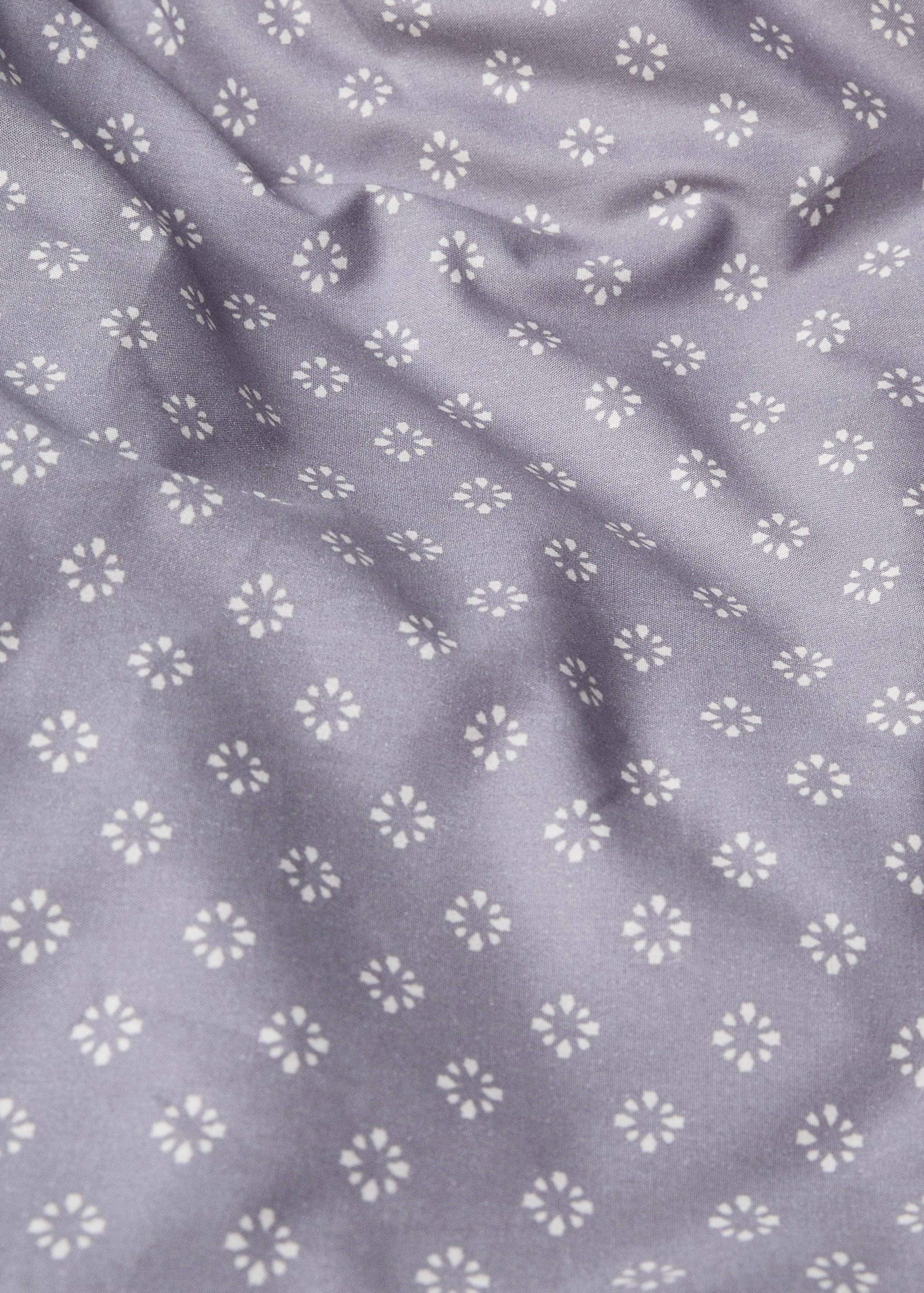 Printed cotton duvet cover for 180cm bed - Details of the article 2