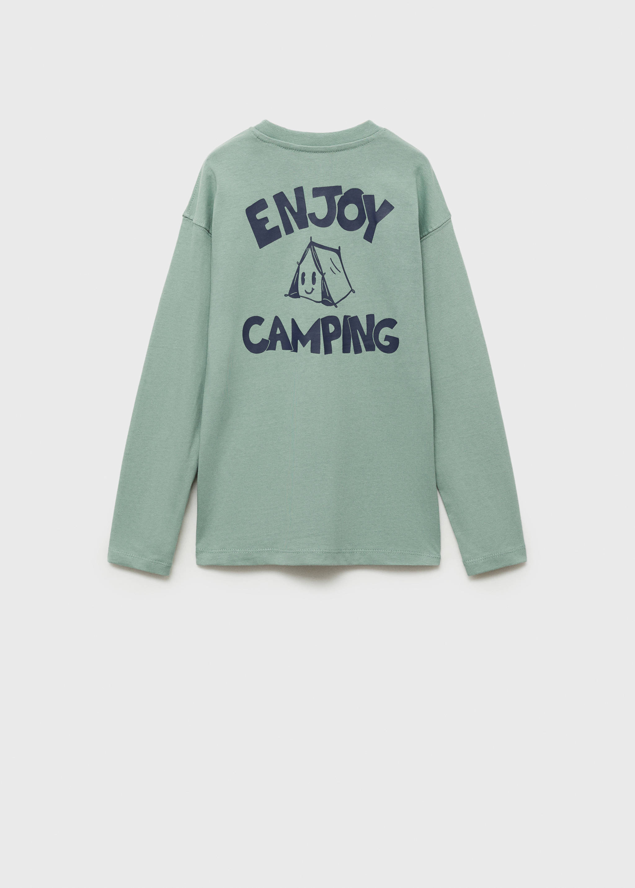 Printed long sleeve t-shirt - Reverse of the article
