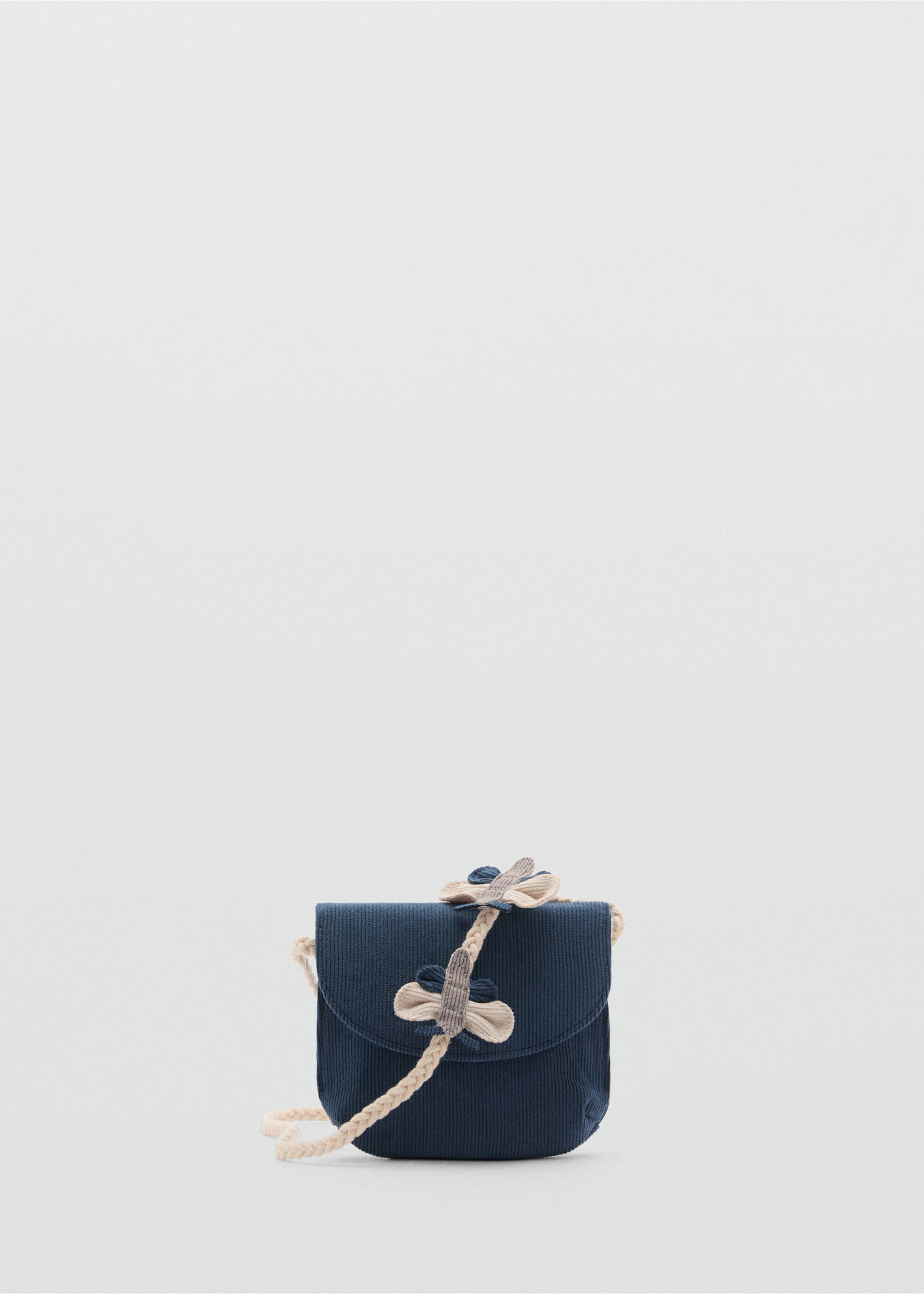 Corduroy mini bag - Article without model, Aqua Green. Ref: 77017693-00.