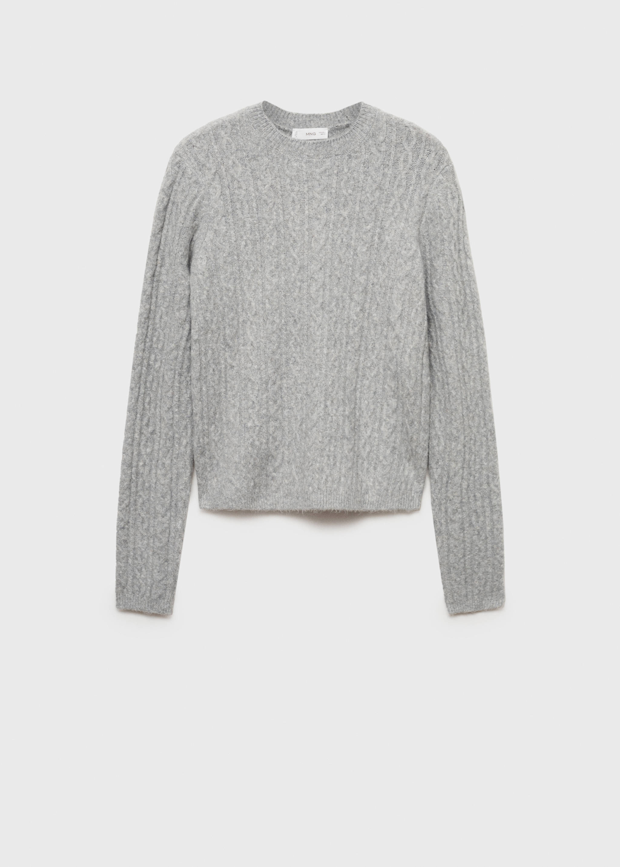 Pullover mit Zopfmuster - Artikel ohne Model