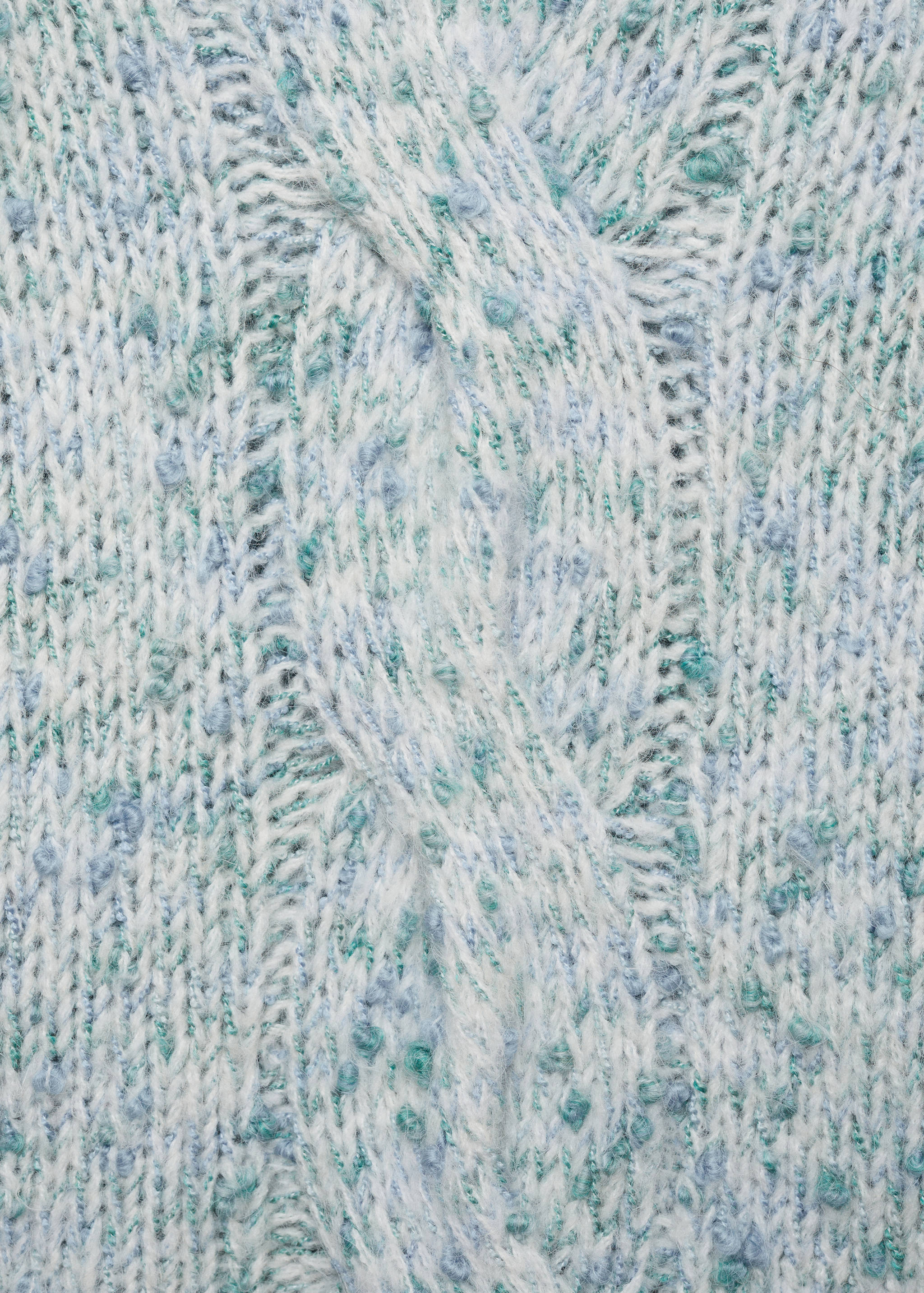 Bicolour knit sweater - Details of the article 0