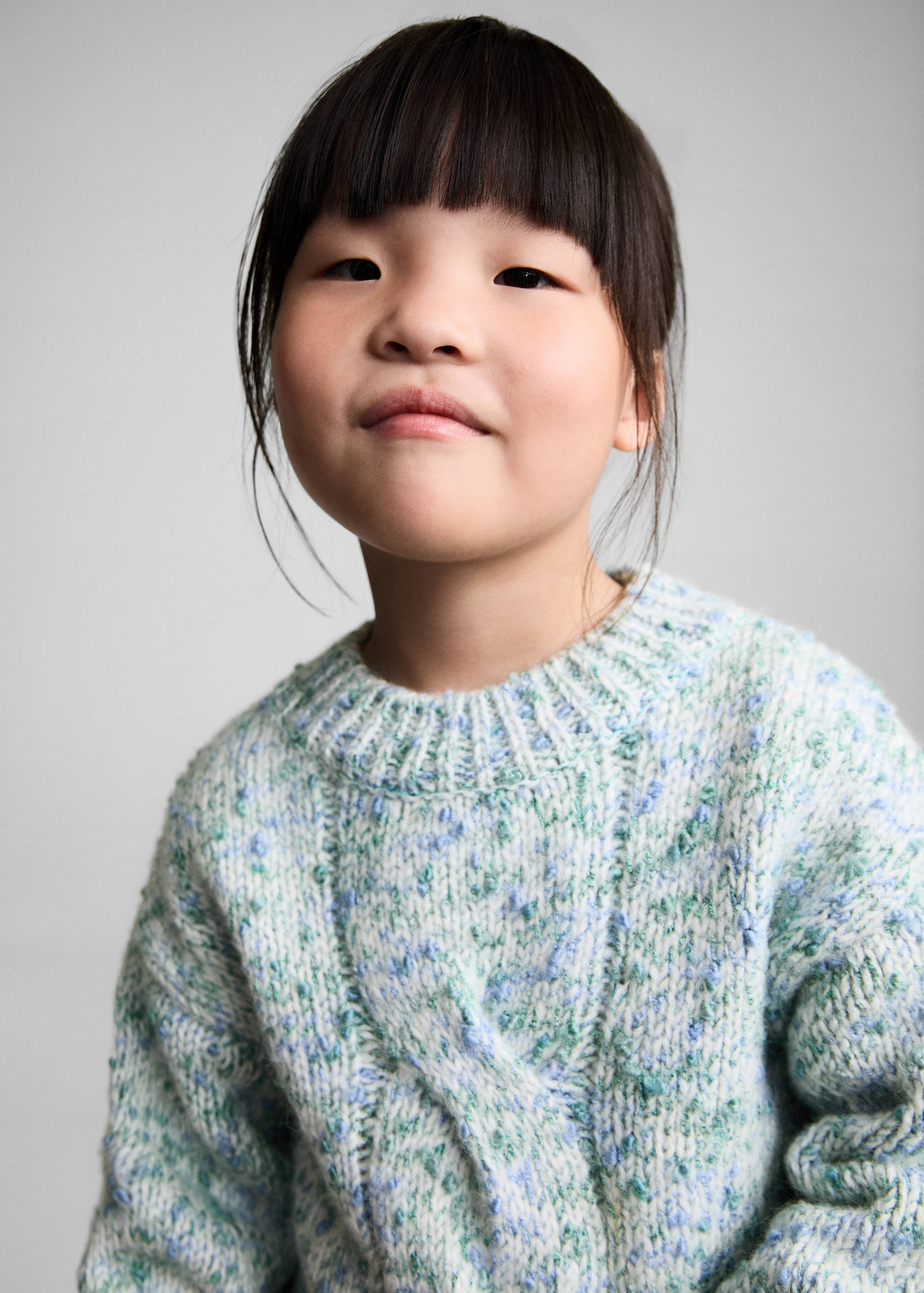 Pull-over bicolore maille - Détail de l'article 1